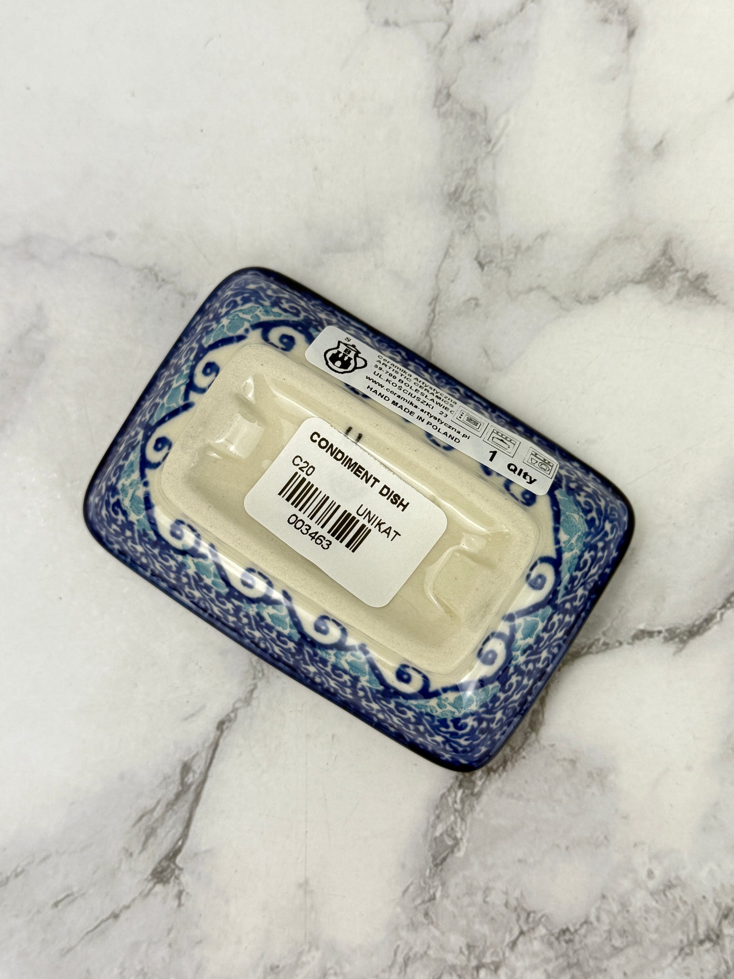 Unikat Rectangular Dish - Shape C20 - Pattern U5071