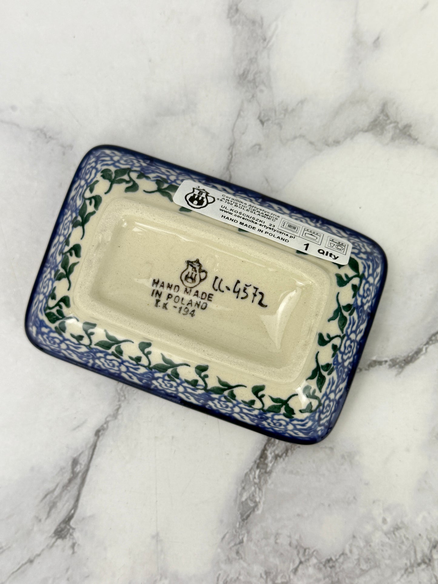 Unikat Rectangular Dish - Shape C20 - Pattern U4572