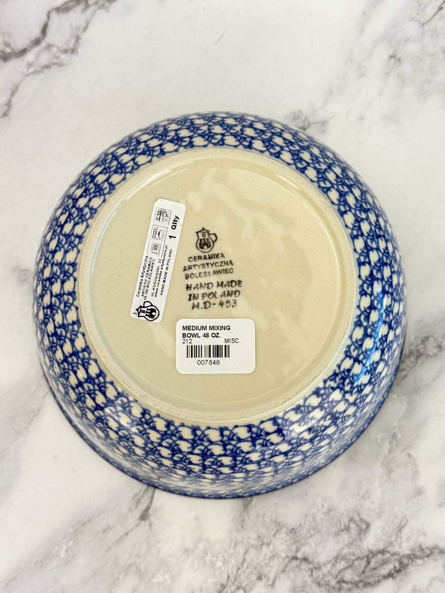 Mixing Bowl - Shape 212 - Pattern 2898