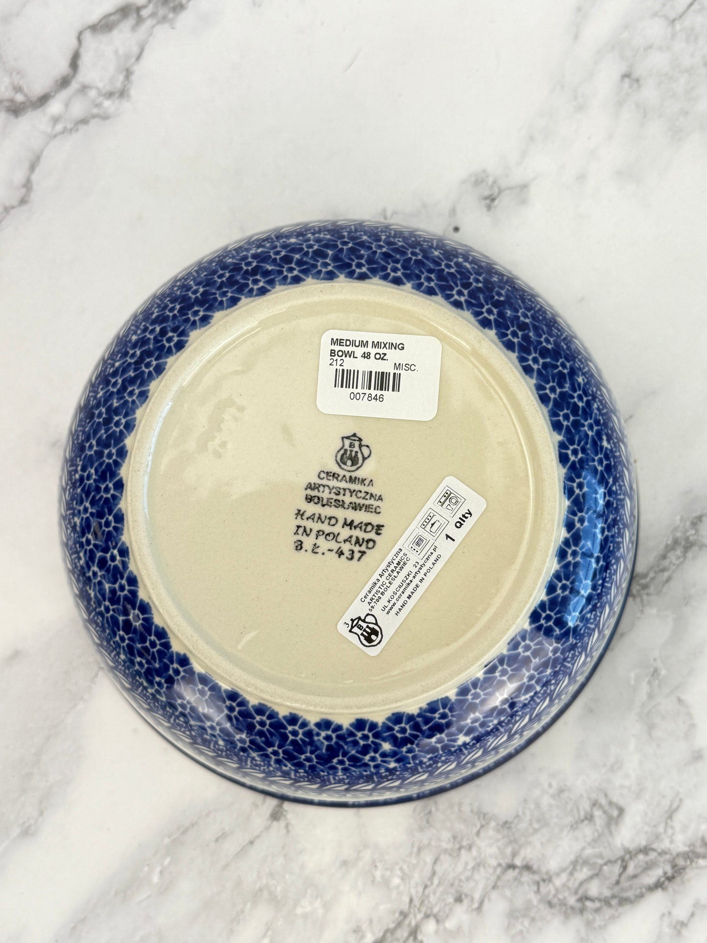 Mixing Bowl - Shape 212 - Pattern 3279