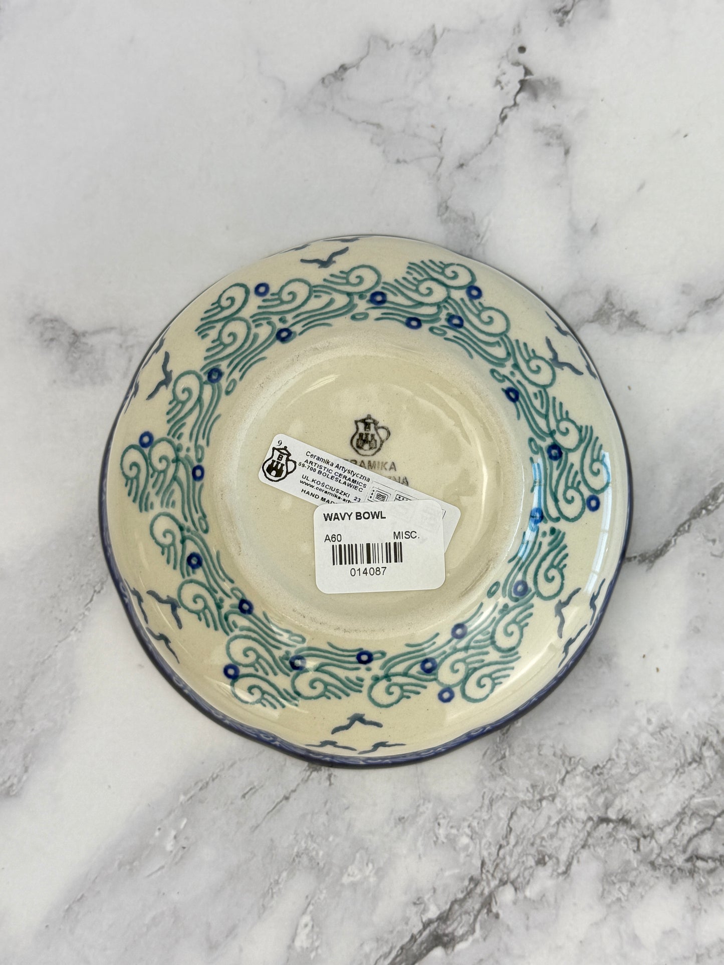 Fancy Bowl - Shape A60 - Pattern 2988