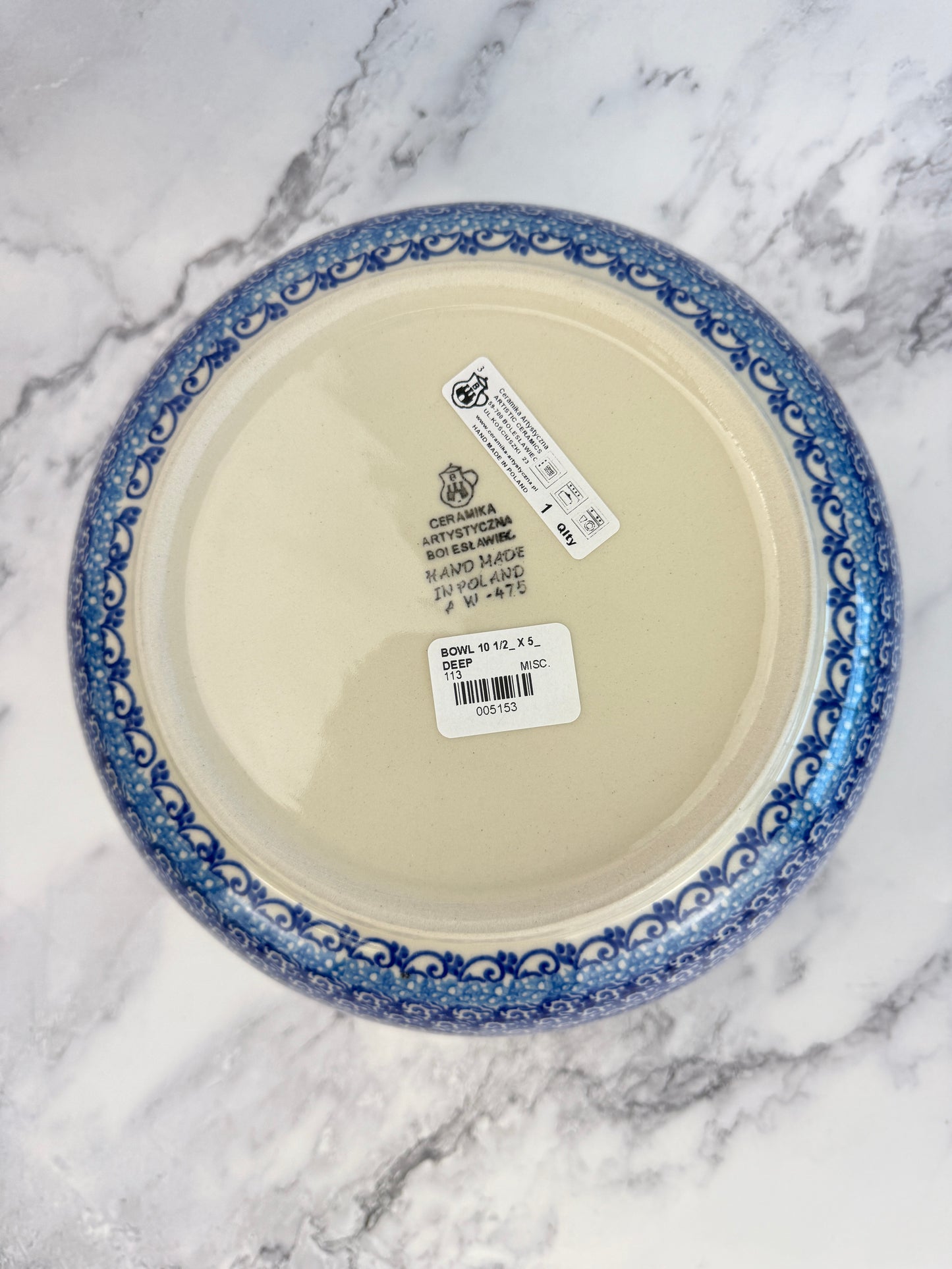 Large Mixing Bowl - Shape 113 - Pattern 2668