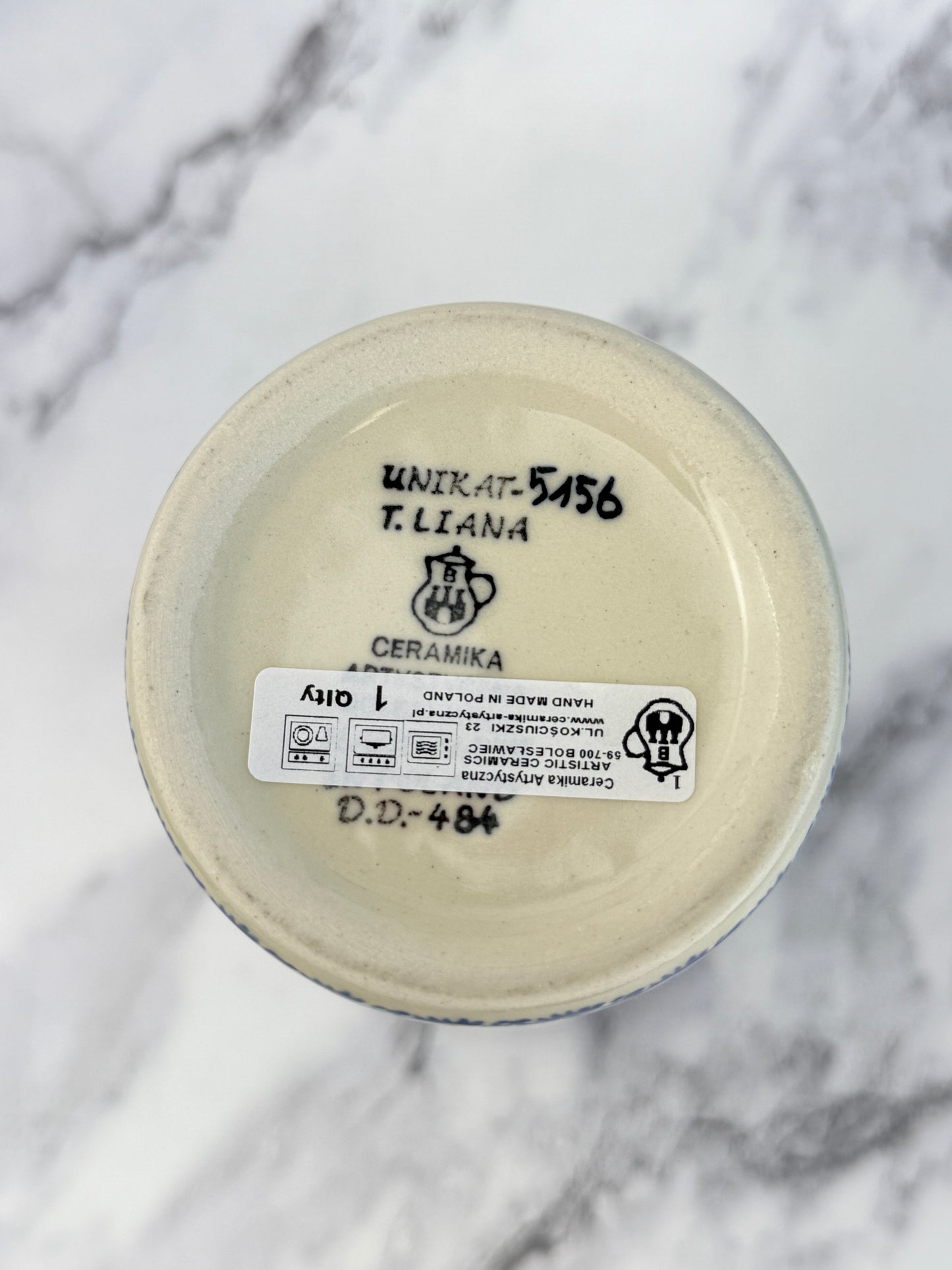 Unikat Vase - Shape E81 - Pattern U5156