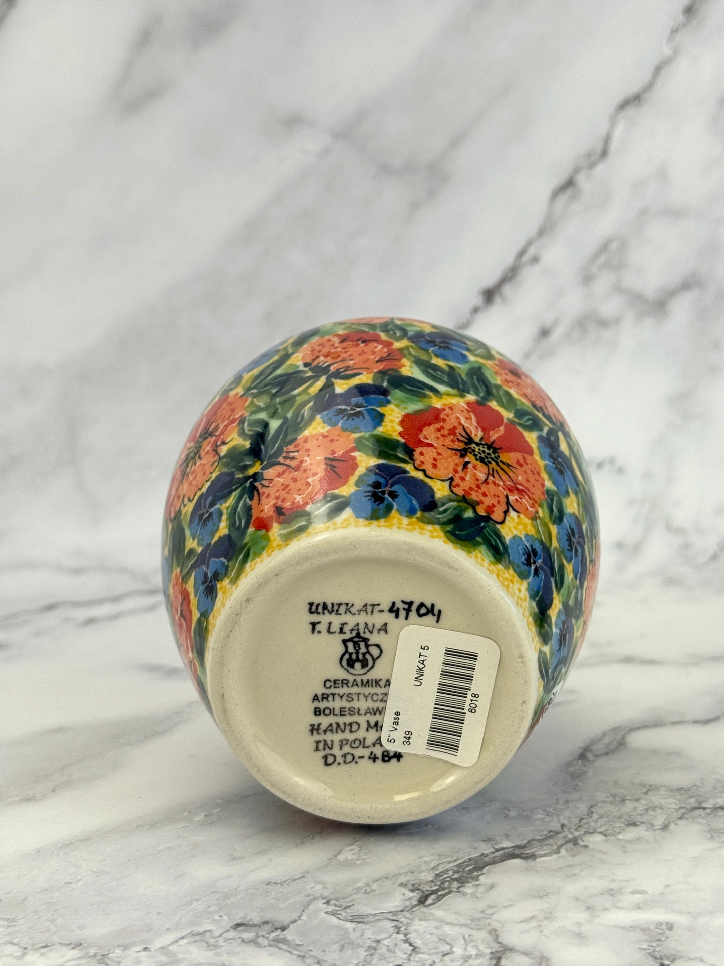 Unikat Vase - Shape 349 - Pattern U4704