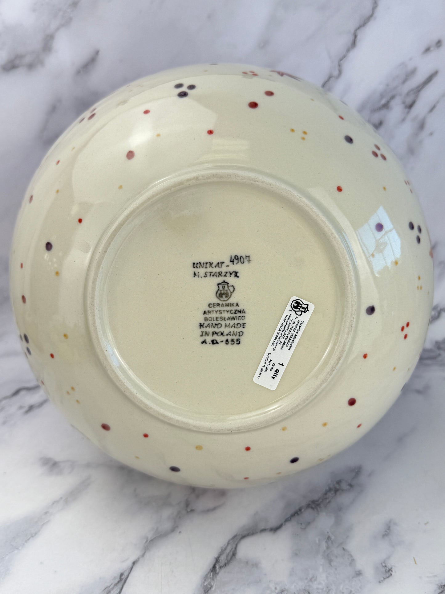 XL Unikat Vase - Shape E82 - Pattern U4907