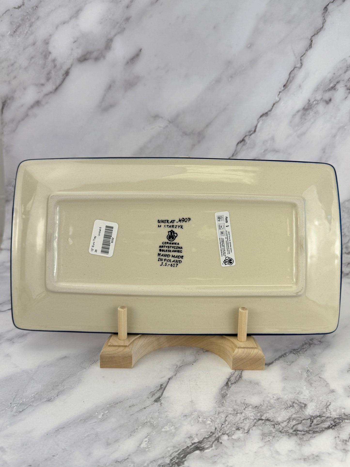 Rectangular Unikat Tray - Shape C26 - Pattern U4907