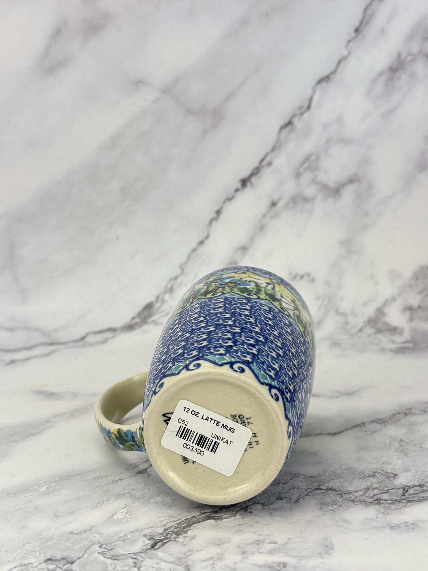 12oz Unikat Latte Mug - Shape C52 - Pattern U5071
