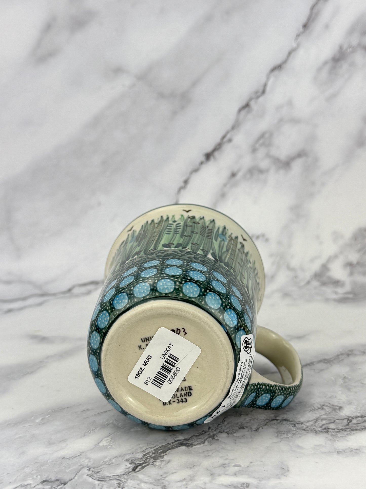 17oz Unikat Bistro Mug - Shape 812 - Pattern U803