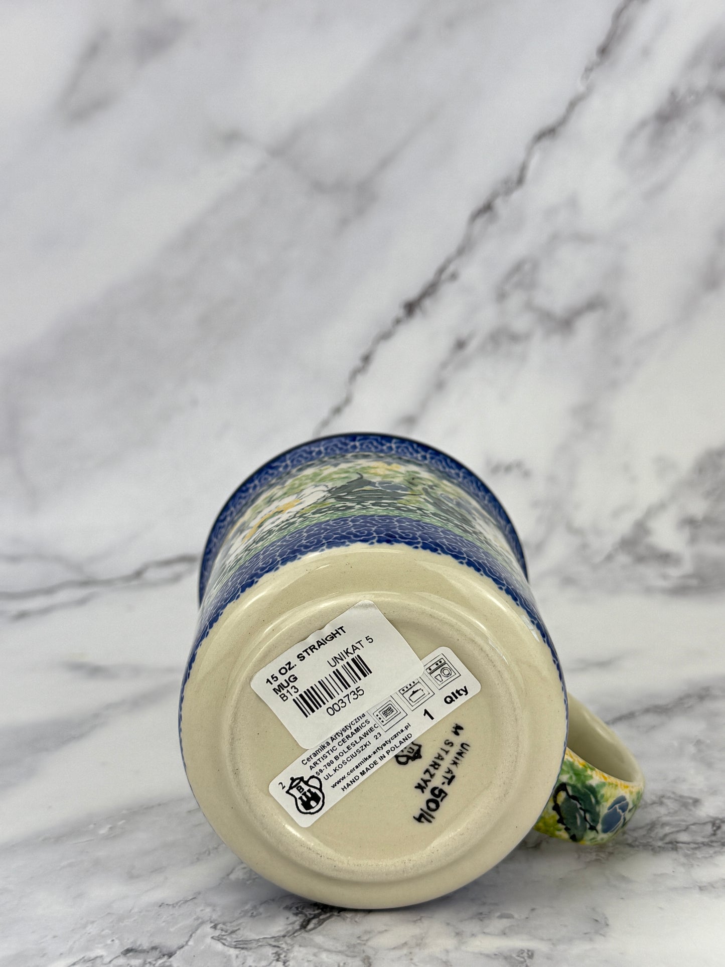 15oz Unikat Straight Mug - Shape B13 - Pattern U5014