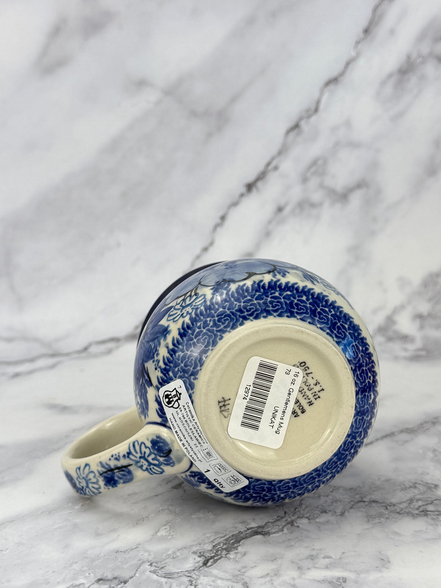 Large Unikat Bubble Mug 16oz - Shape 73 - Pattern U5177