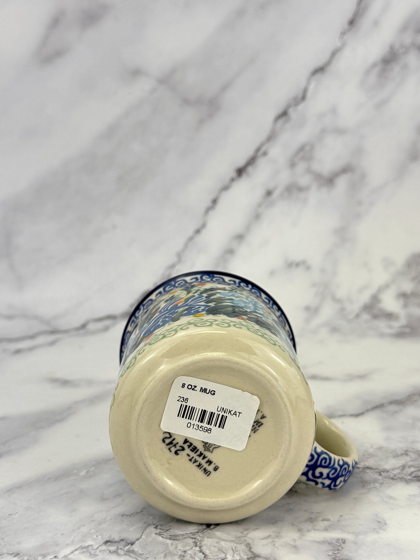 8oz Unikat Straight Mug - Shape 236 - Pattern U2712