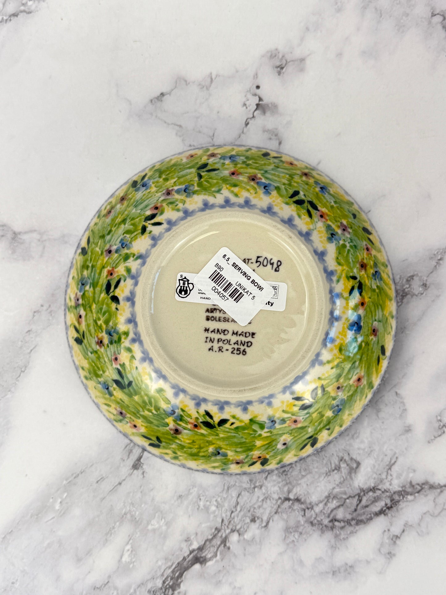 6.5" Unikat Serving Bowl - Shape B90 - Pattern U5048