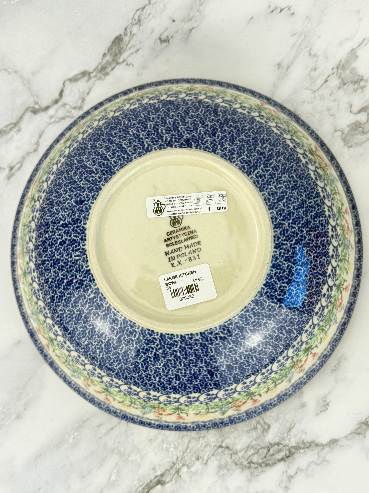 Large Kitchen / Serving Bowl - Shape 55 - Pattern 3230