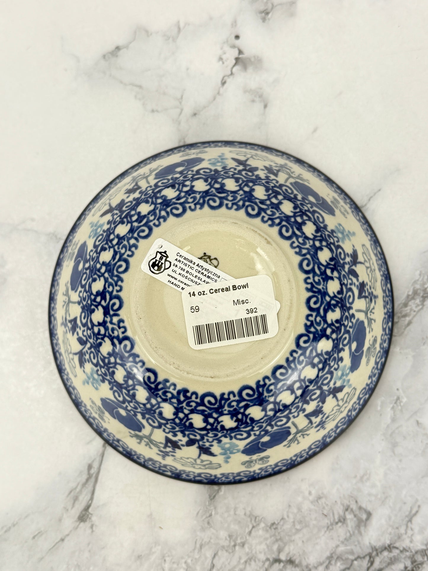 Small Cereal Bowl - Shape 59 - Pattern 2902