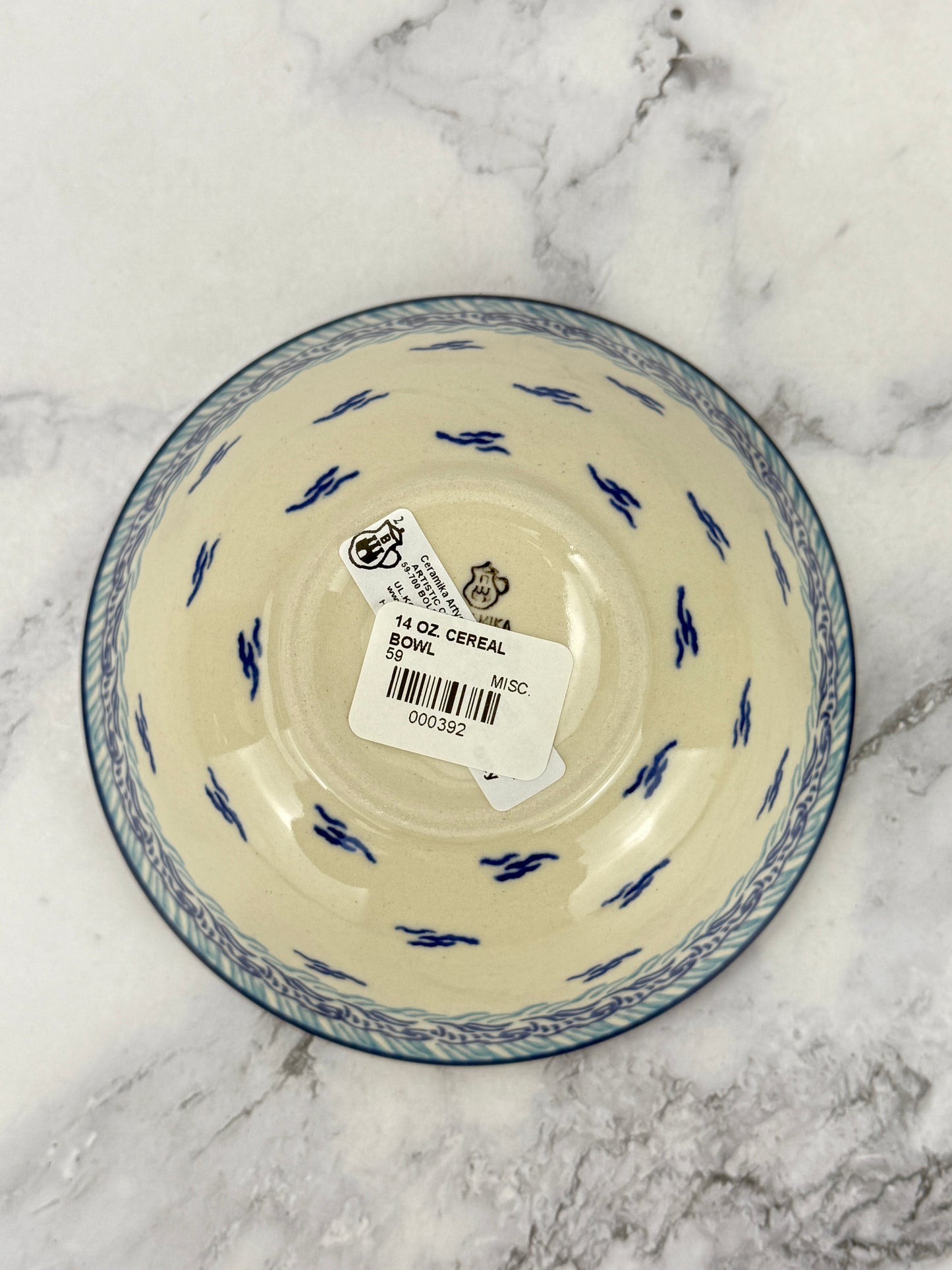 Small Cereal Bowl - Shape 59 - Pattern 2932