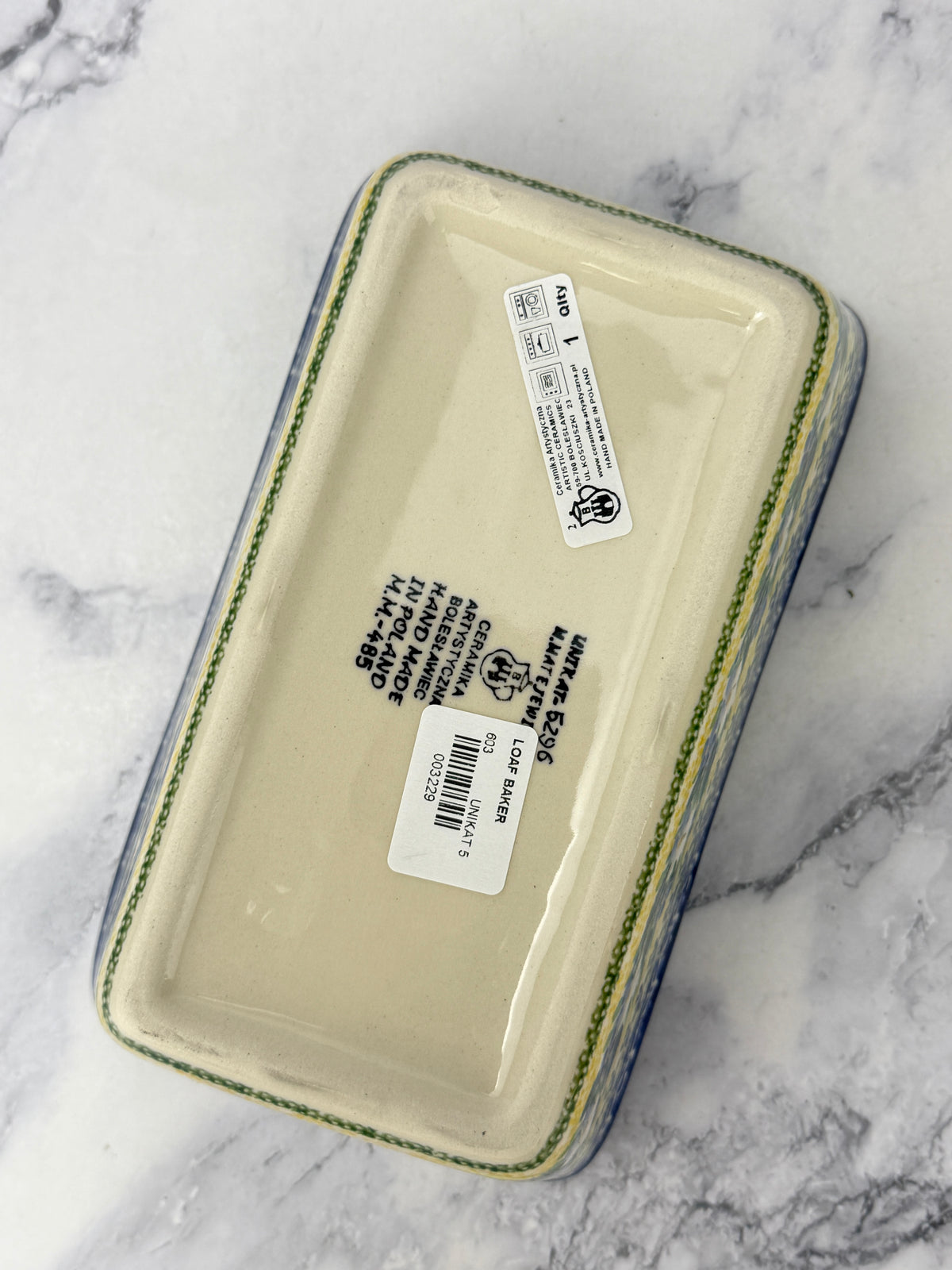 Unikat Loaf Baker - Shape 603 - Pattern U5296