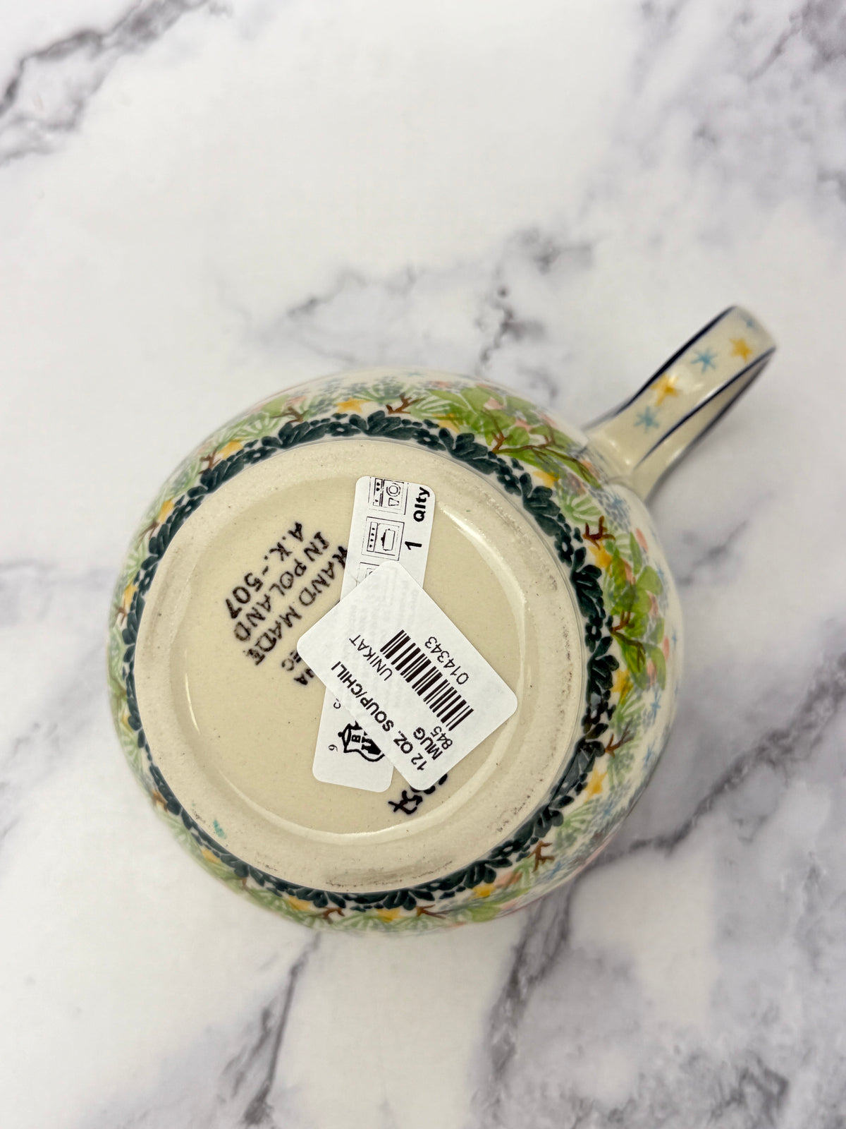 Unikat Soup Mug - Shape 845 - Pattern U5357