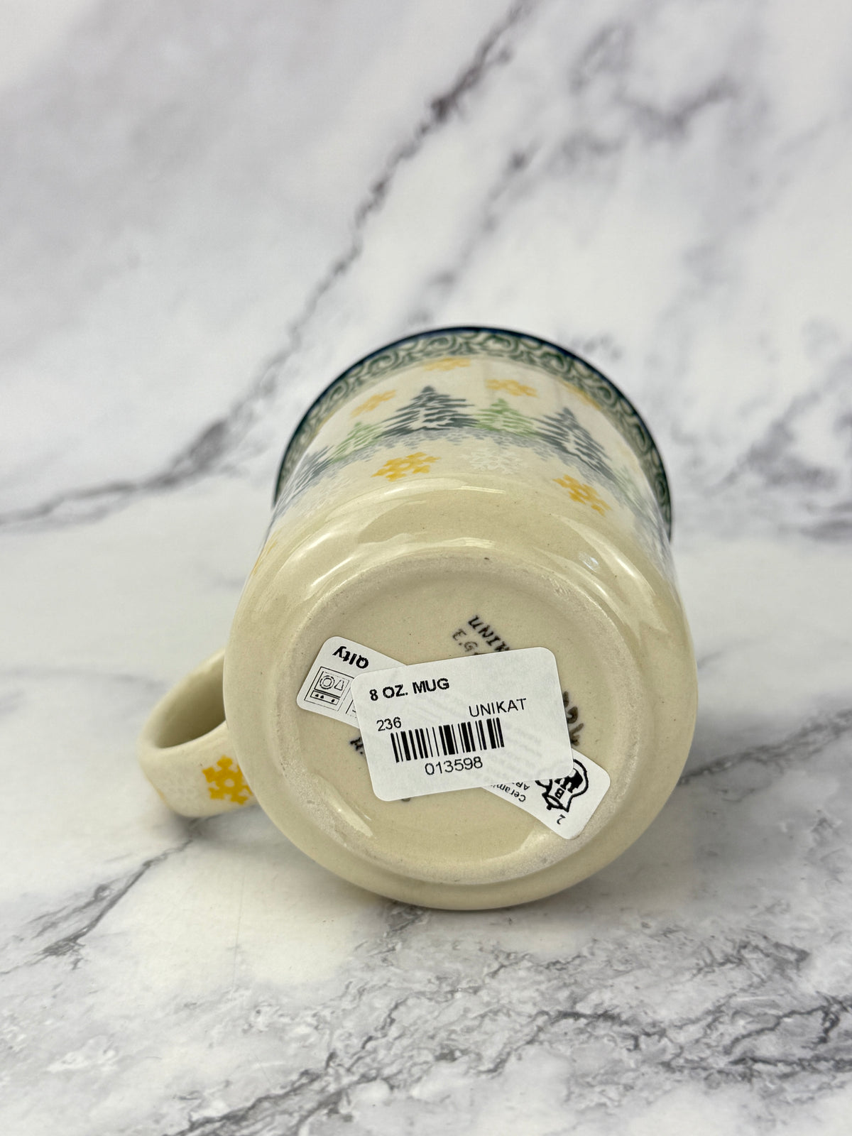 8oz Unikat Straight Mug - Shape 236 - Pattern U5324