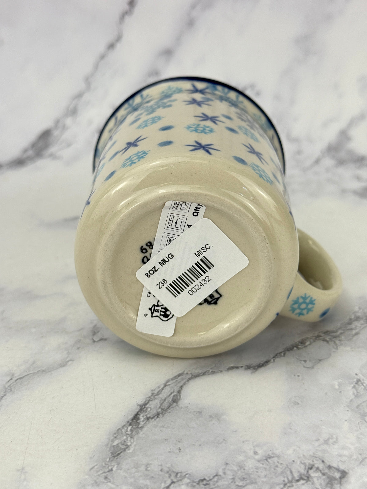 8oz Straight Mug - Shape 236 - Pattern 2782