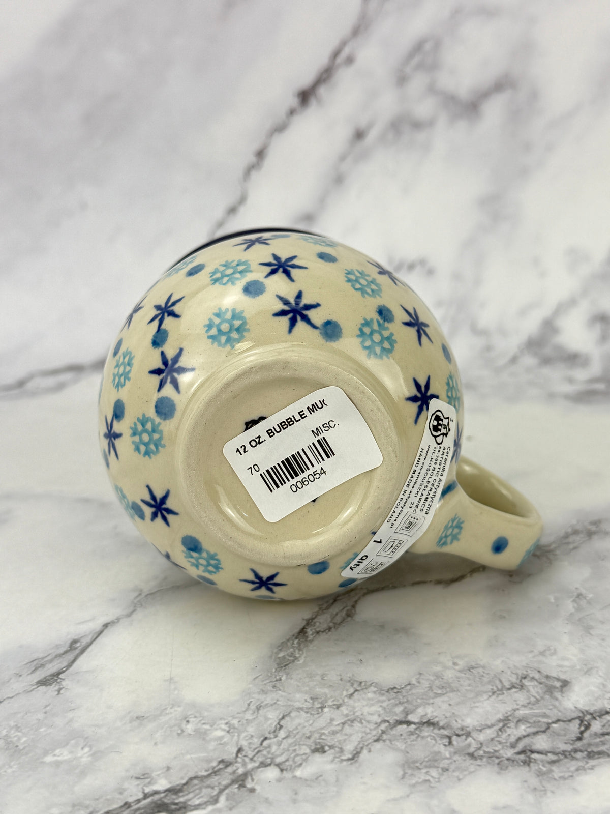 12oz Ladies' Bubble Mug - Shape 70 - Pattern 2782