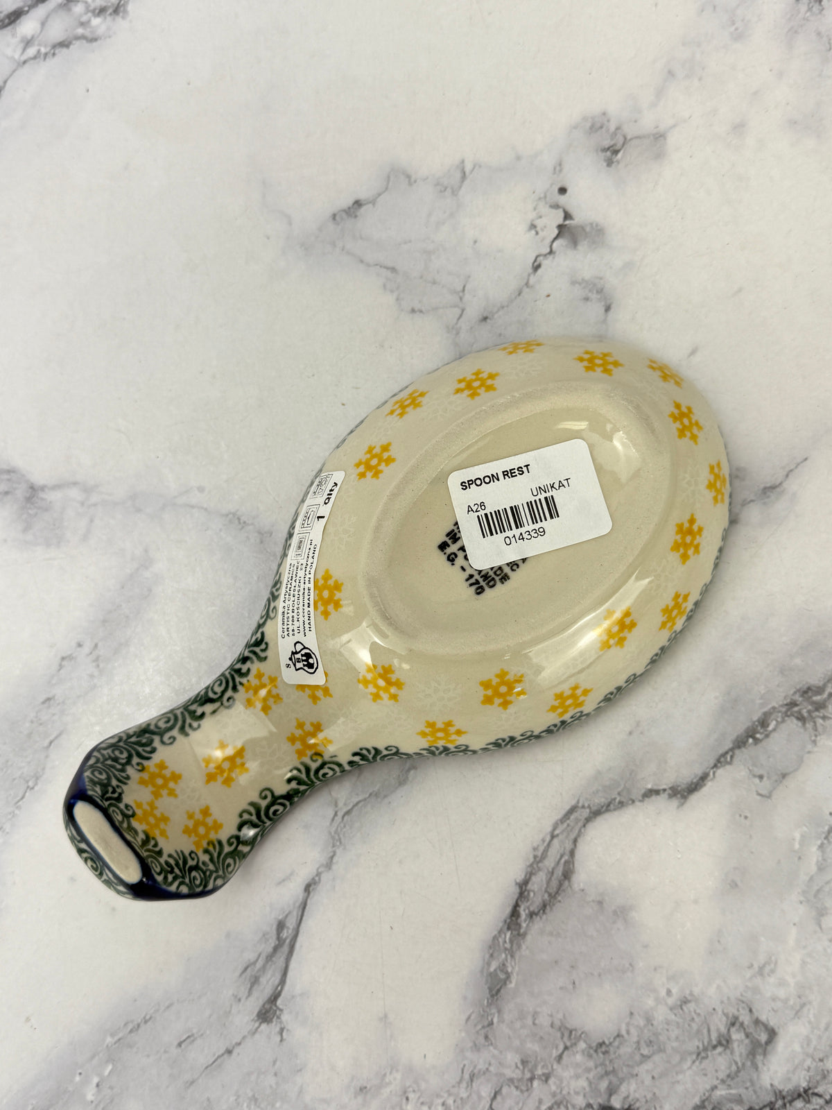 Unikat Spoon Rest - Shape A26 - Pattern U5324