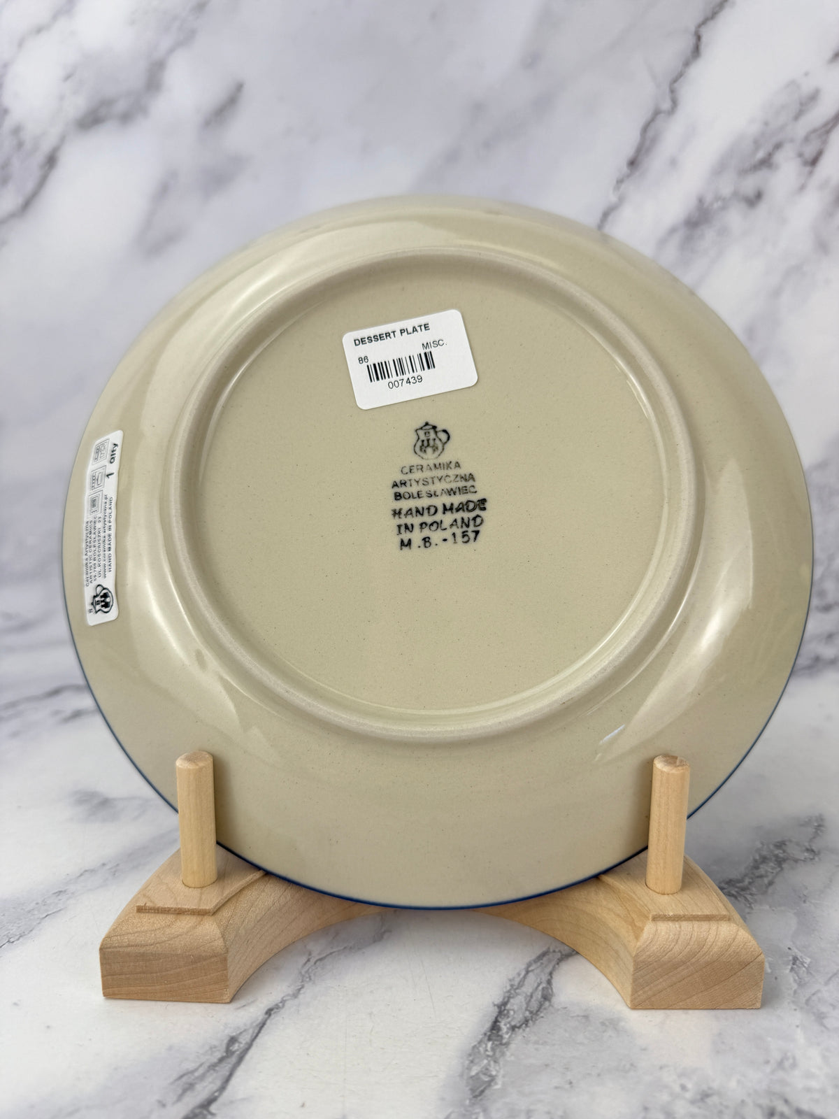 8” Dessert Plate - Shape 86 - Pattern 2782