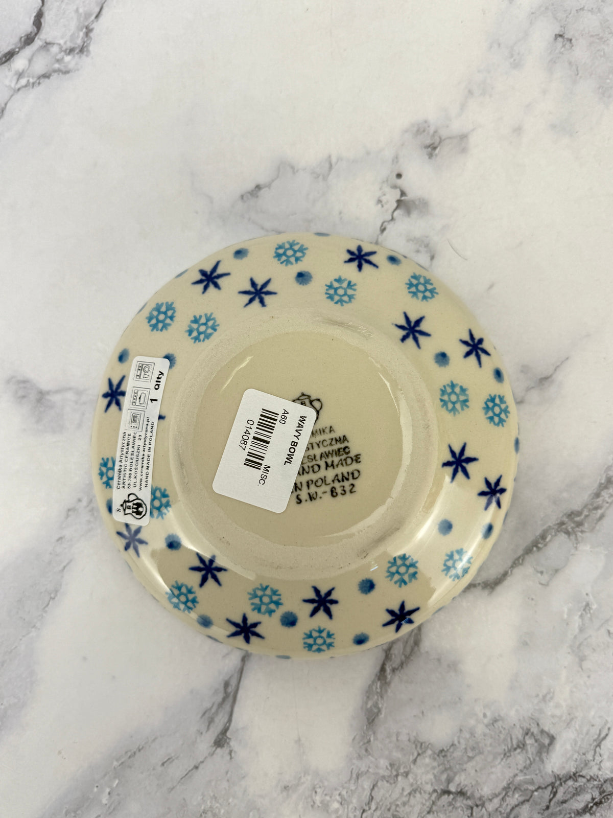 Fancy Bowl - Shape A60 - Pattern 2782