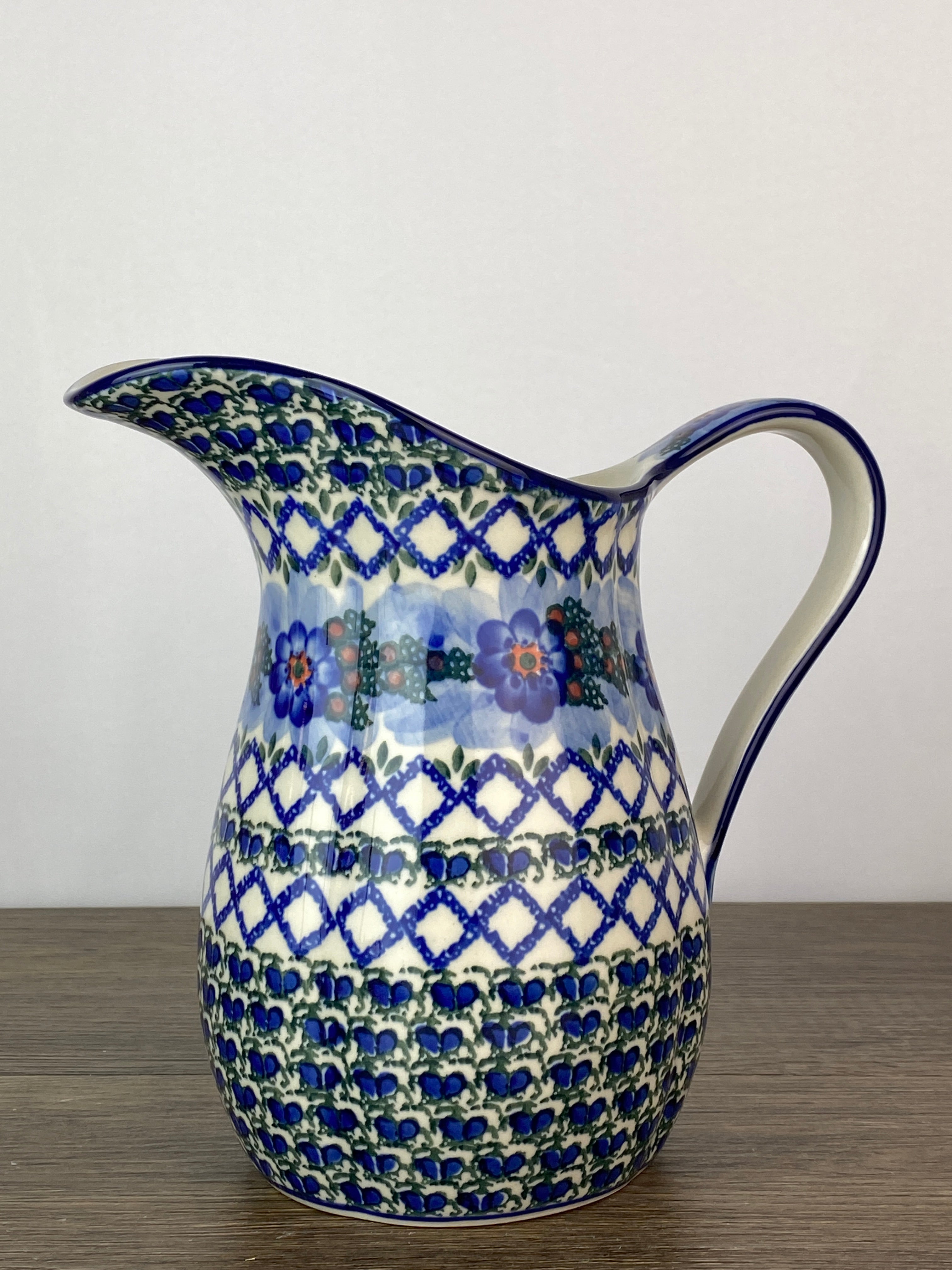 Polish buy pottery stoneware water pitcher