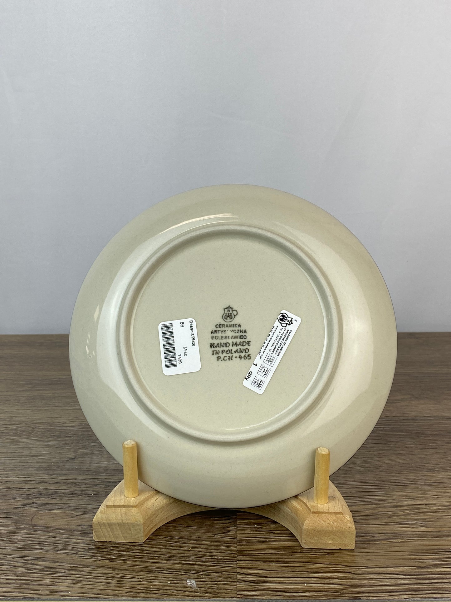 8” Dessert Plate - Shape 86 - Pattern 135
