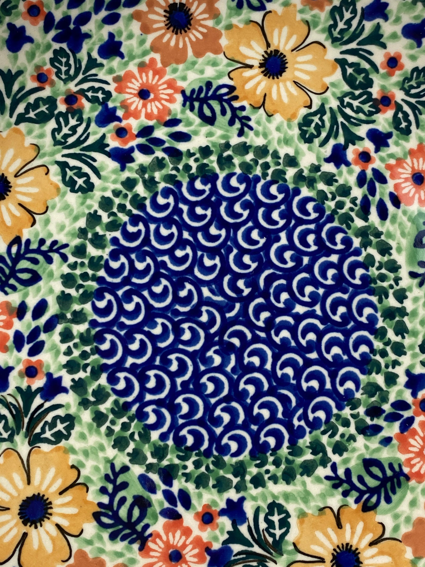 10" Unikat Dinner Plate - Shape 257 - Pattern U2002