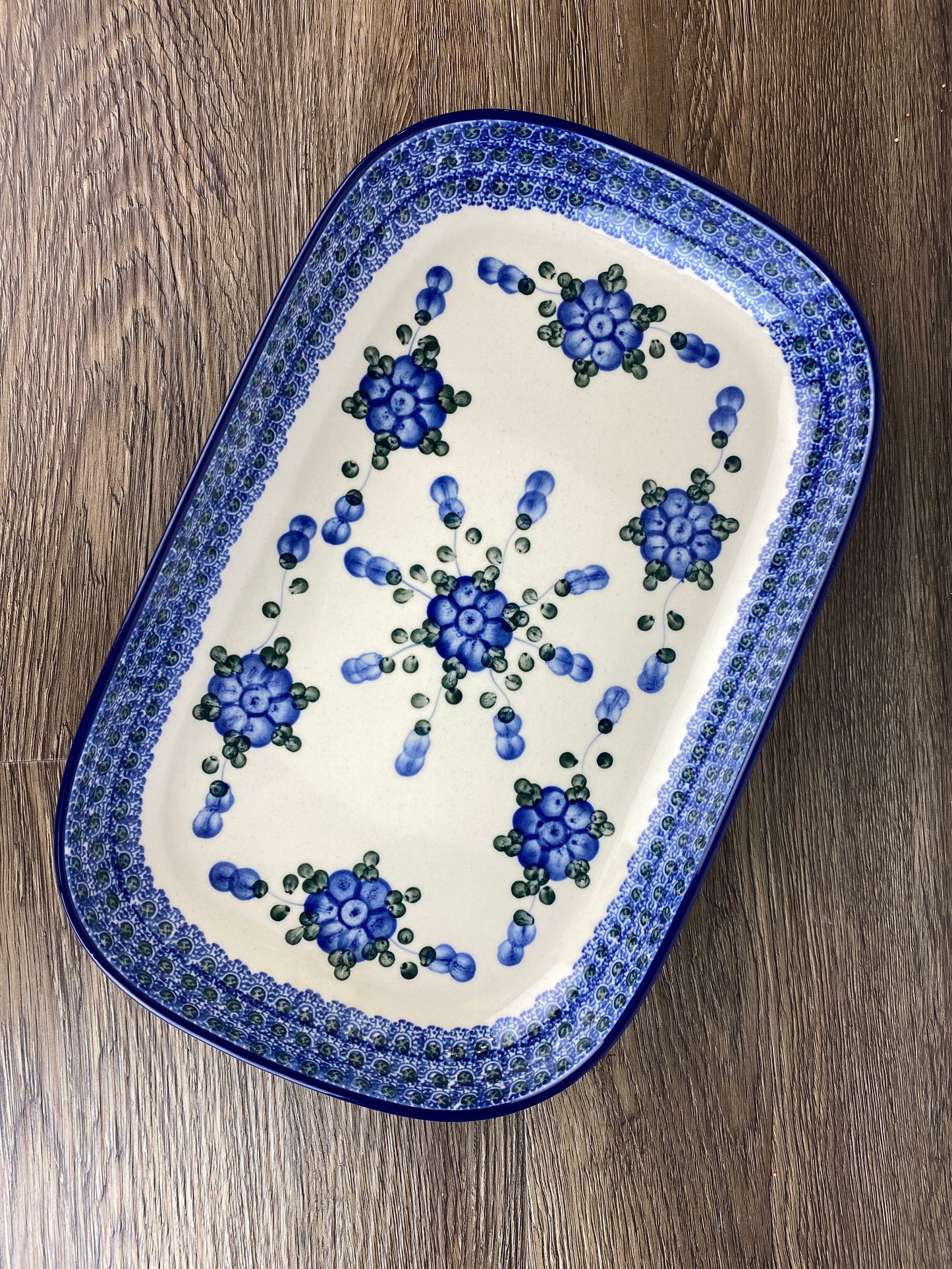 Large Rectangular Platter - Shape 391 - Pattern 163