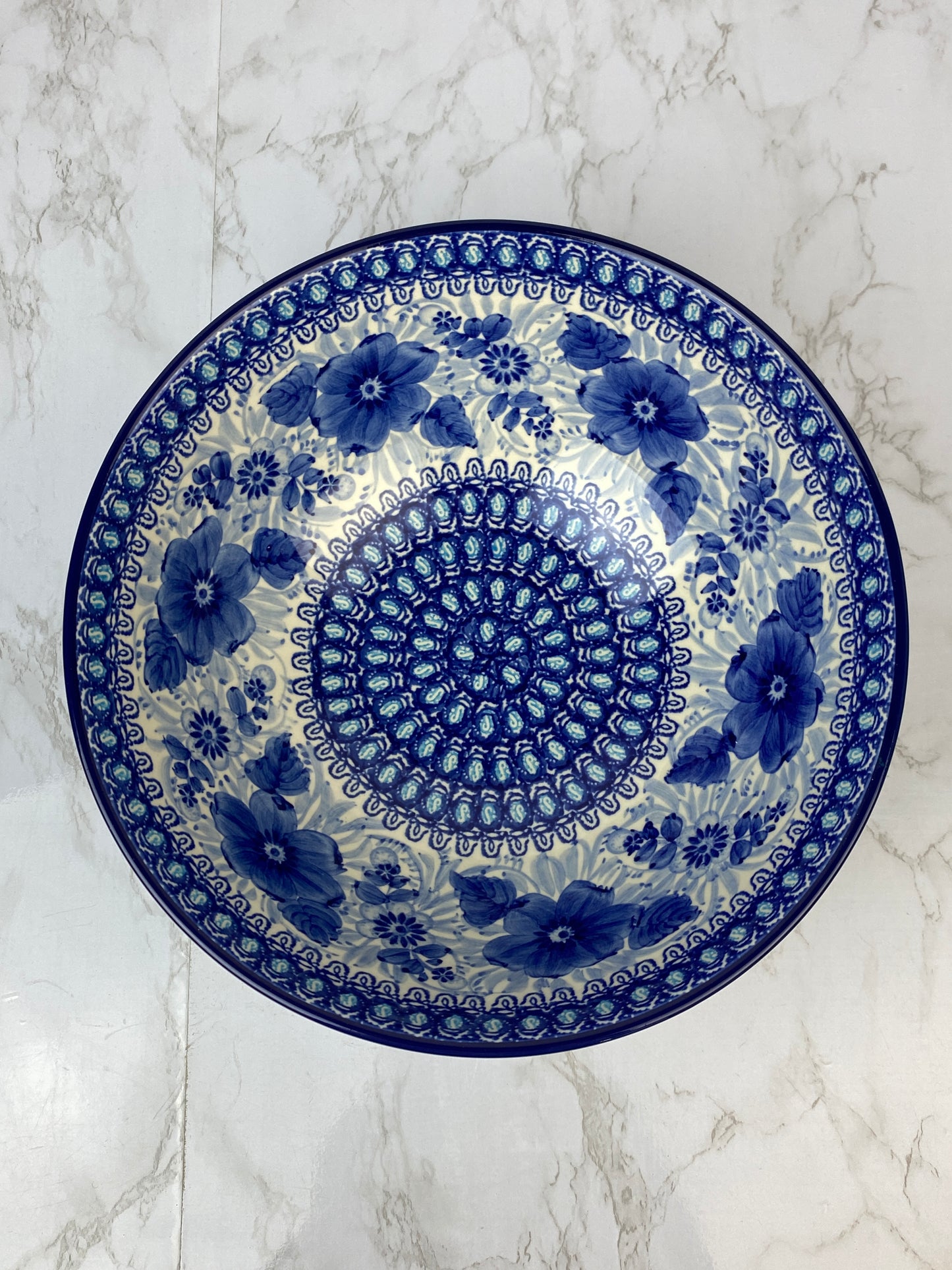 Large Unikat Kitchen / Serving Bowl - Shape 55 Pattern U214