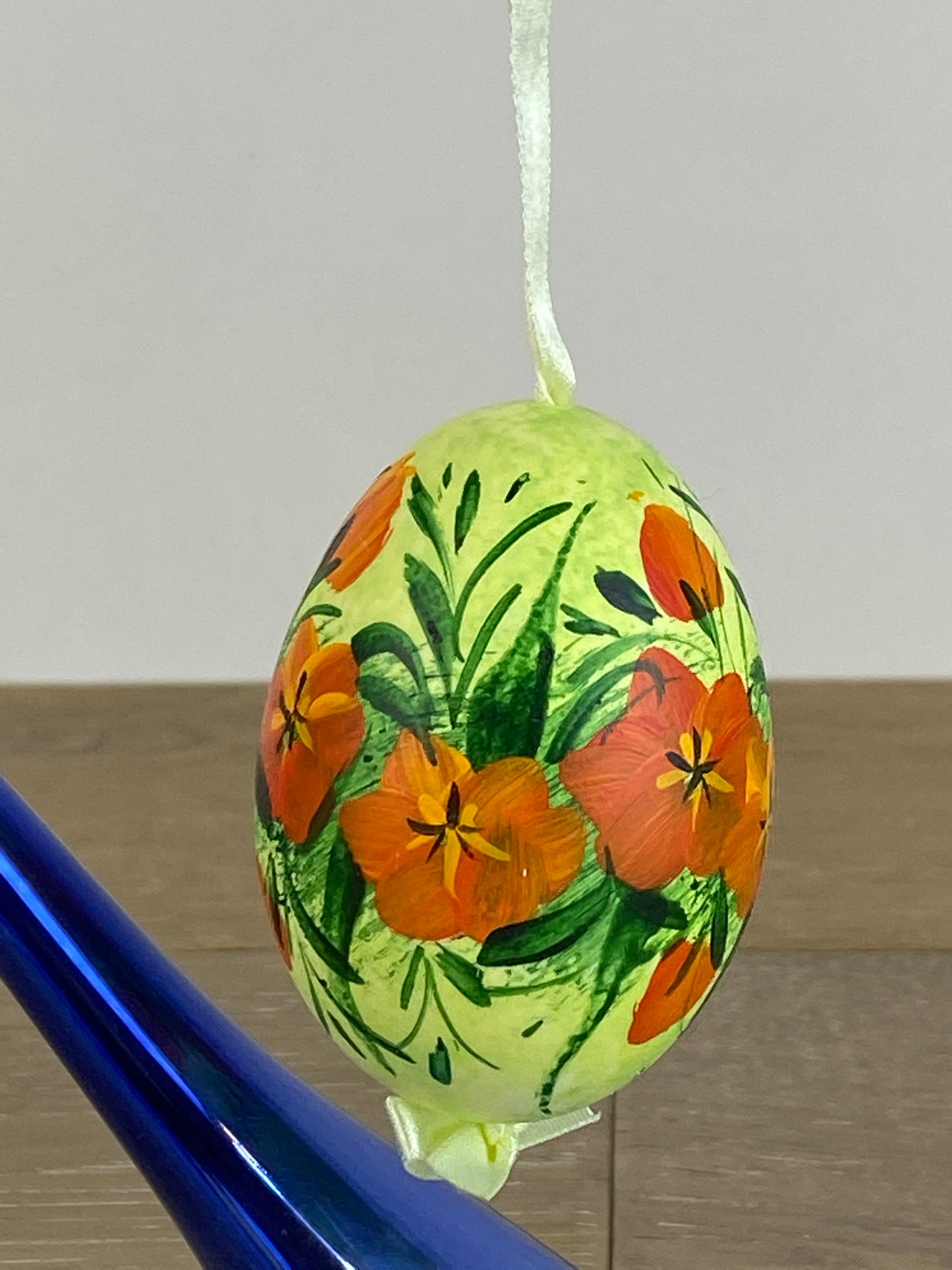 Hand Painted Blown Egg - H