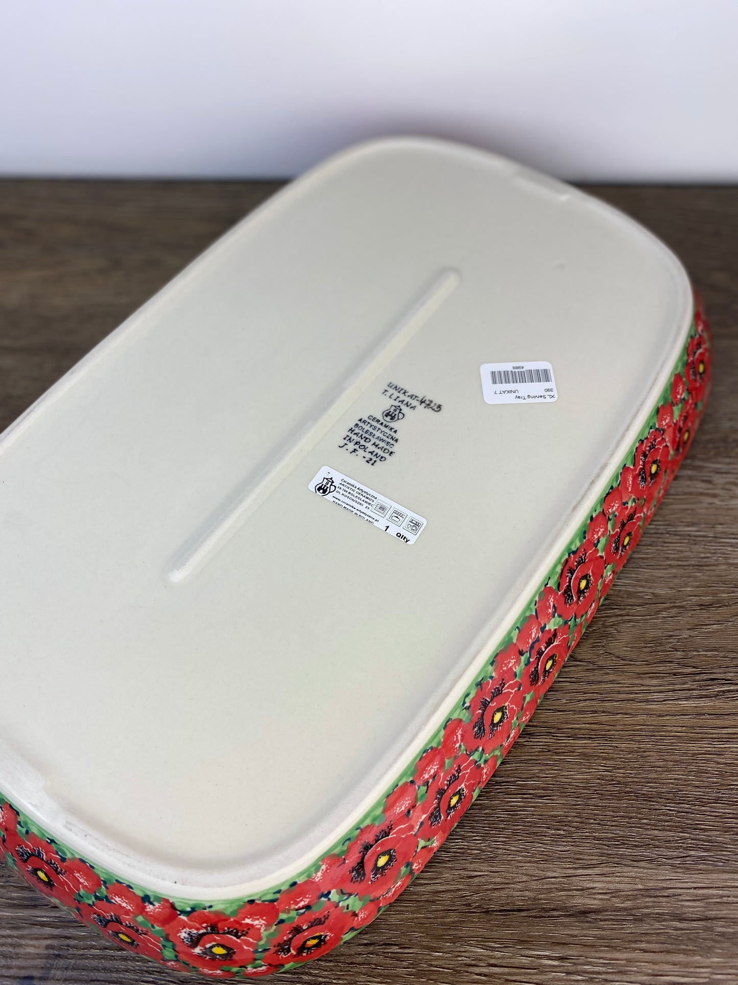 Extra Large Unikat Serving Tray - Shape 390 - Pattern U4725