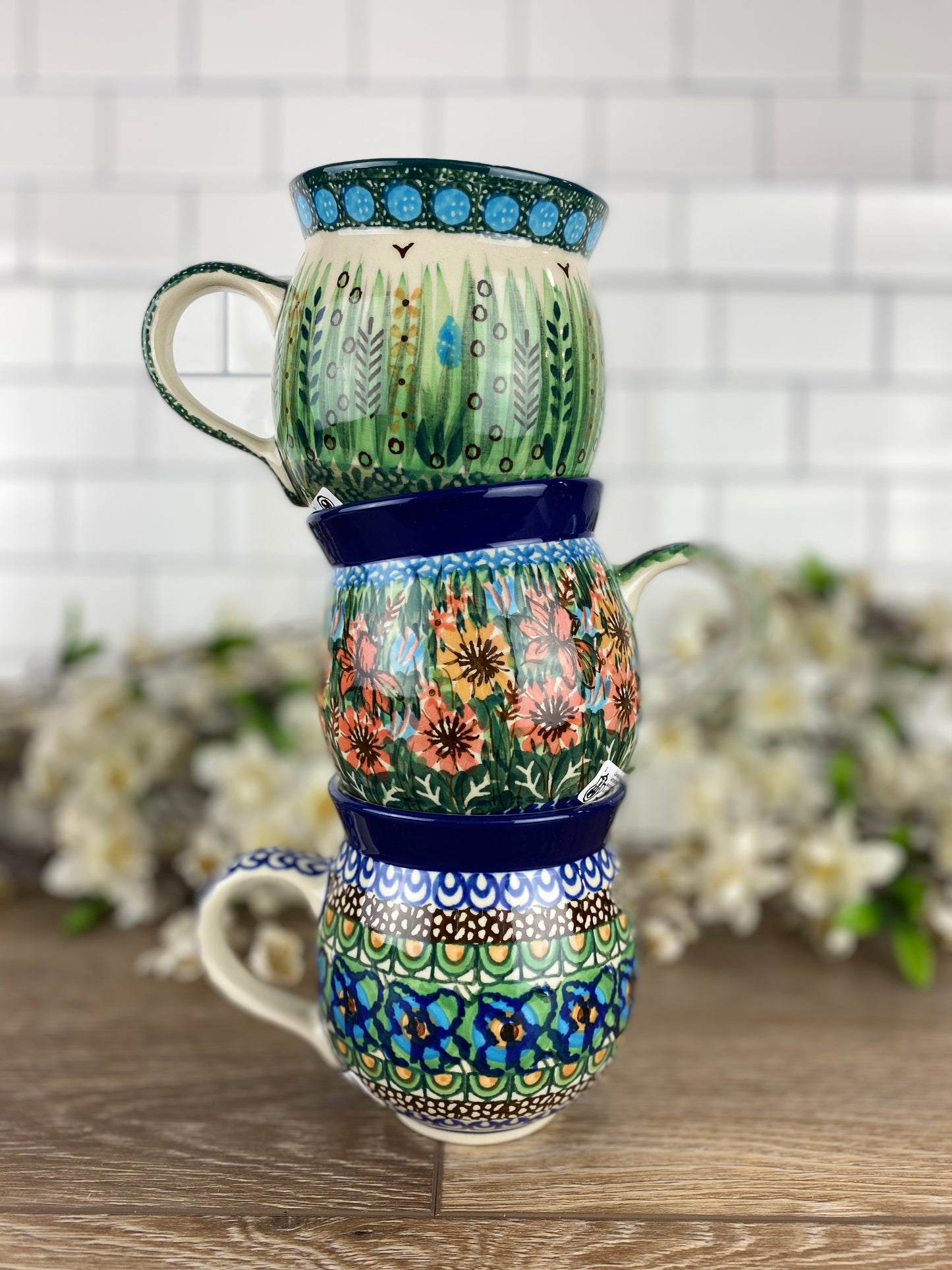 12oz Unikat Ladies' Bubble Mug - Shape 70 - Pattern U151