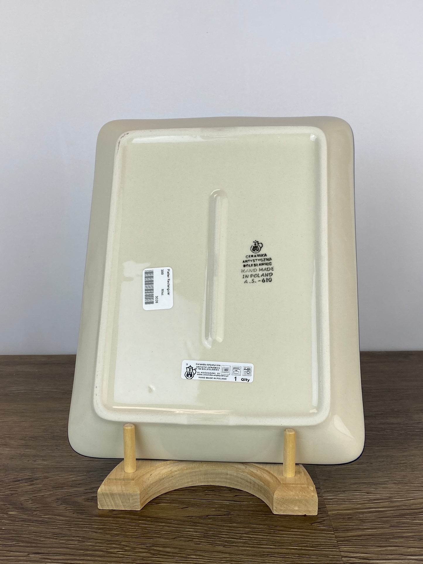 Rectangular Platter - Shape 399 - Pattern 1734