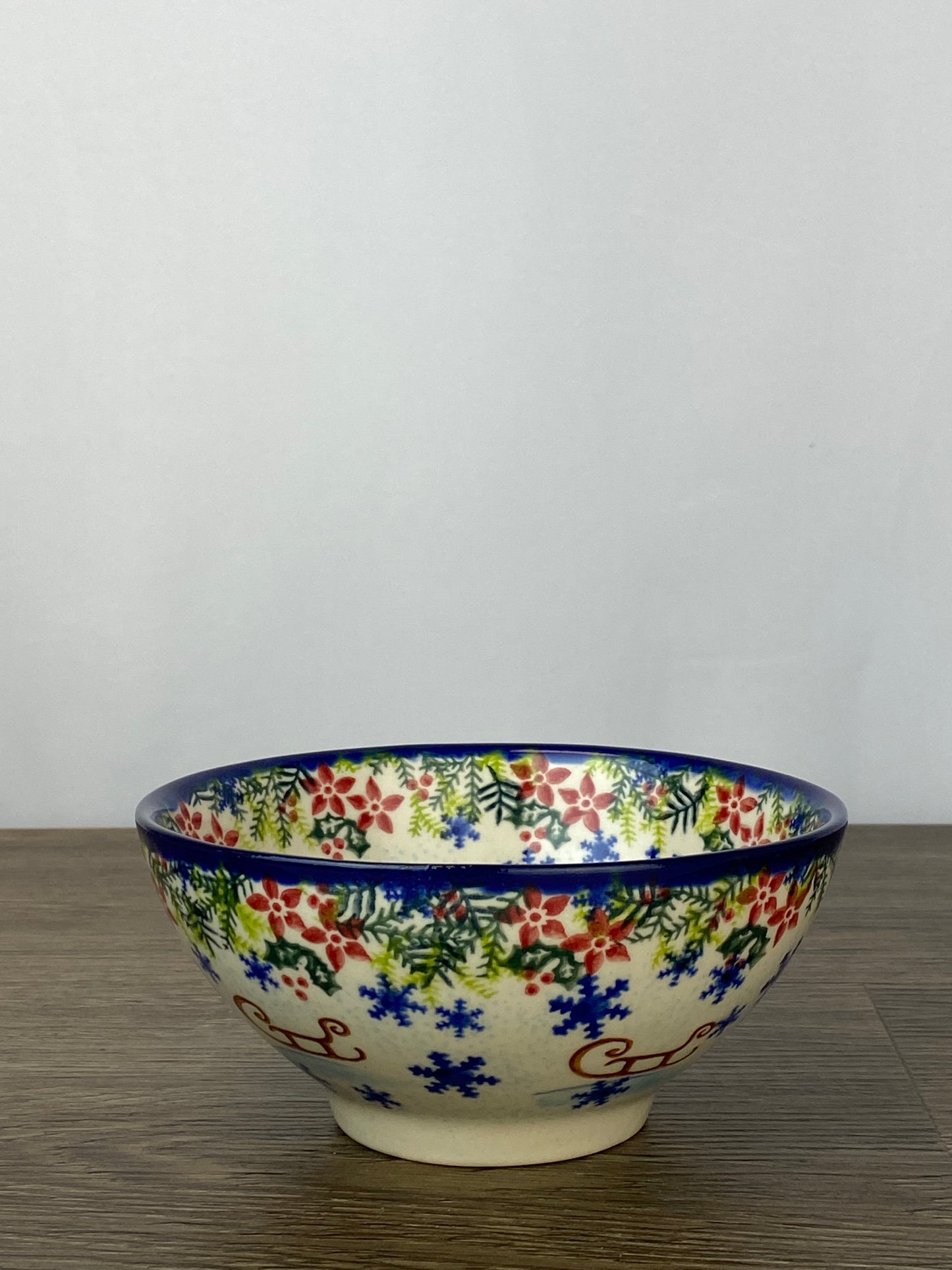 Vena Unikat Holiday Pedestal Bowl - V233 - Pattern U583