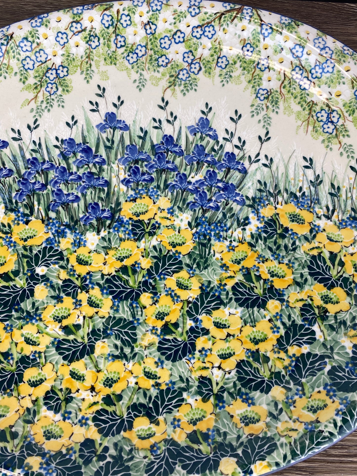 SALE XL Unikat Platter - Shape B45 - Pattern U4879