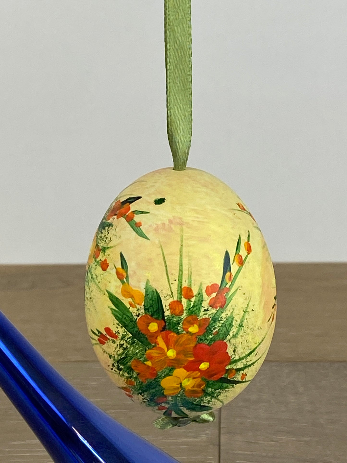 Hand Painted Blown Egg - U