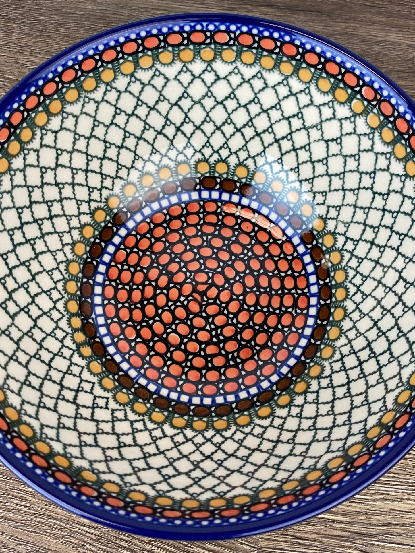 SALE 9" Medium Unikat Kitchen Bowl - Shape 56 - Pattern U81