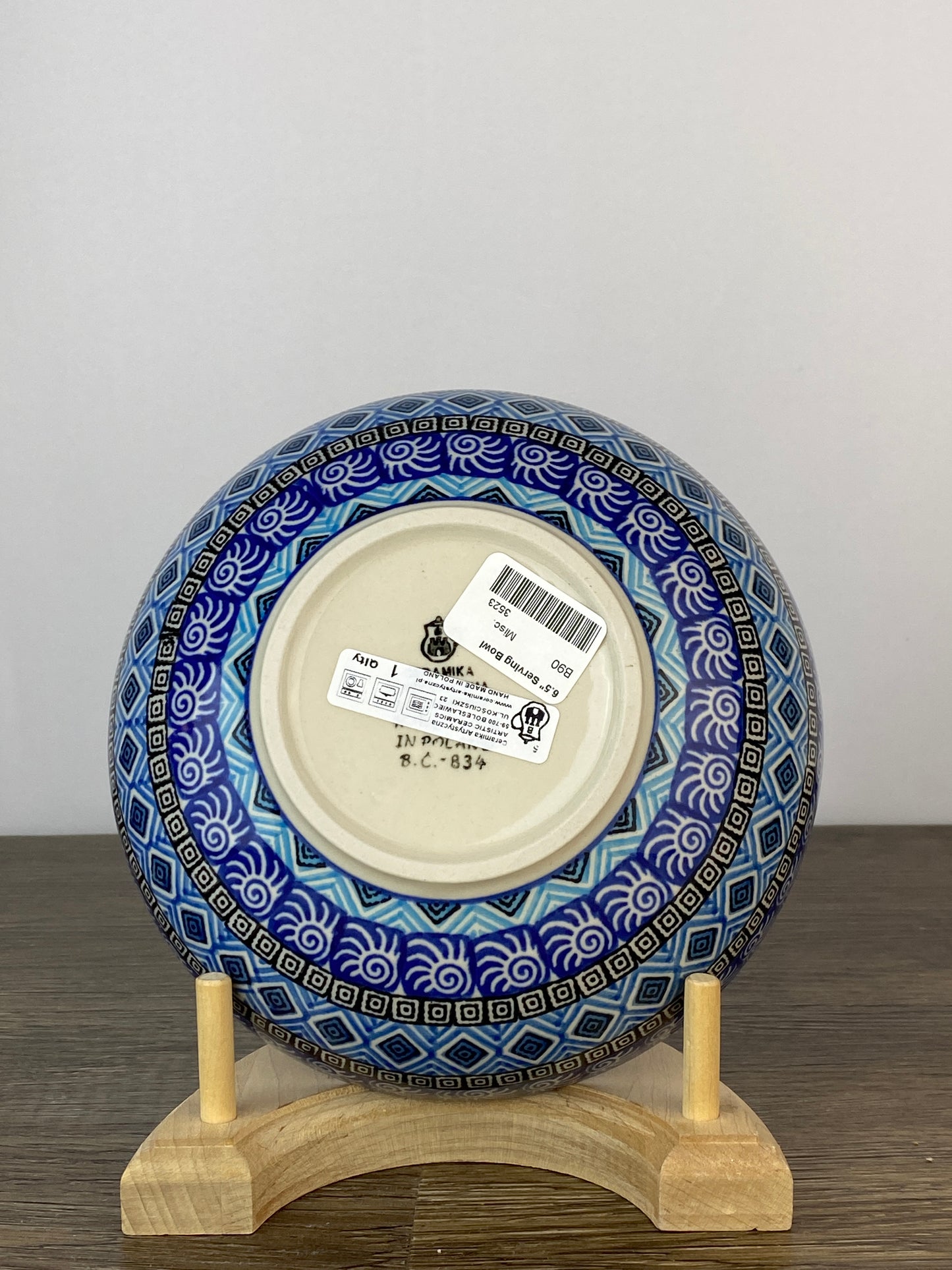 6.5" Cereal / Serving Bowl - Shape B90 - Pattern 1917