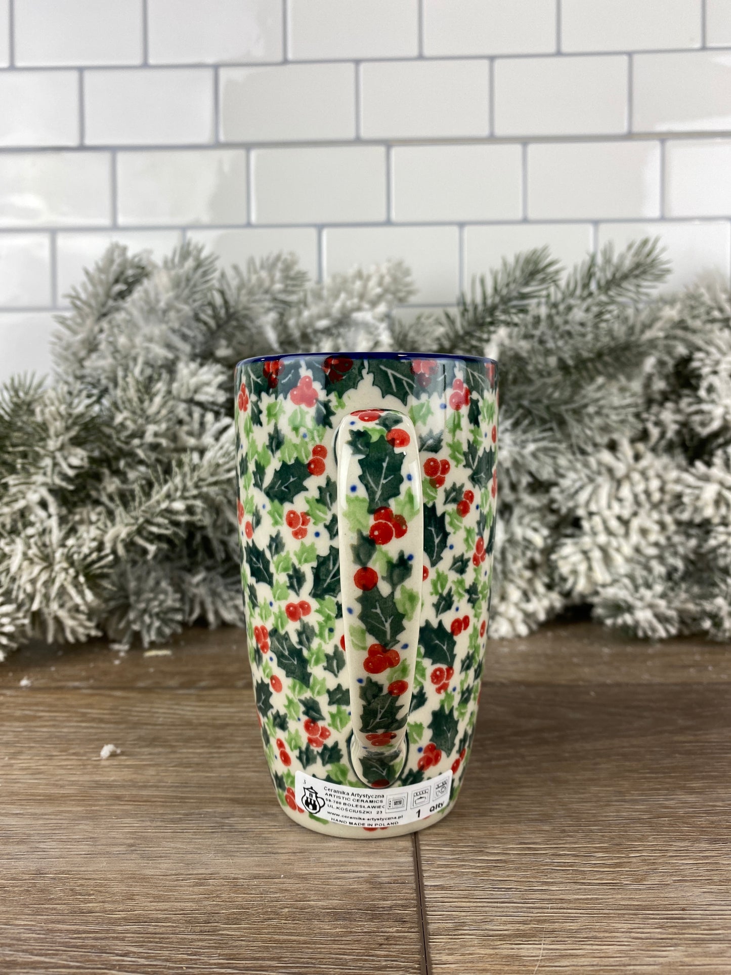 12oz Unikat Latte Mug - Shape C52 - Pattern U4874