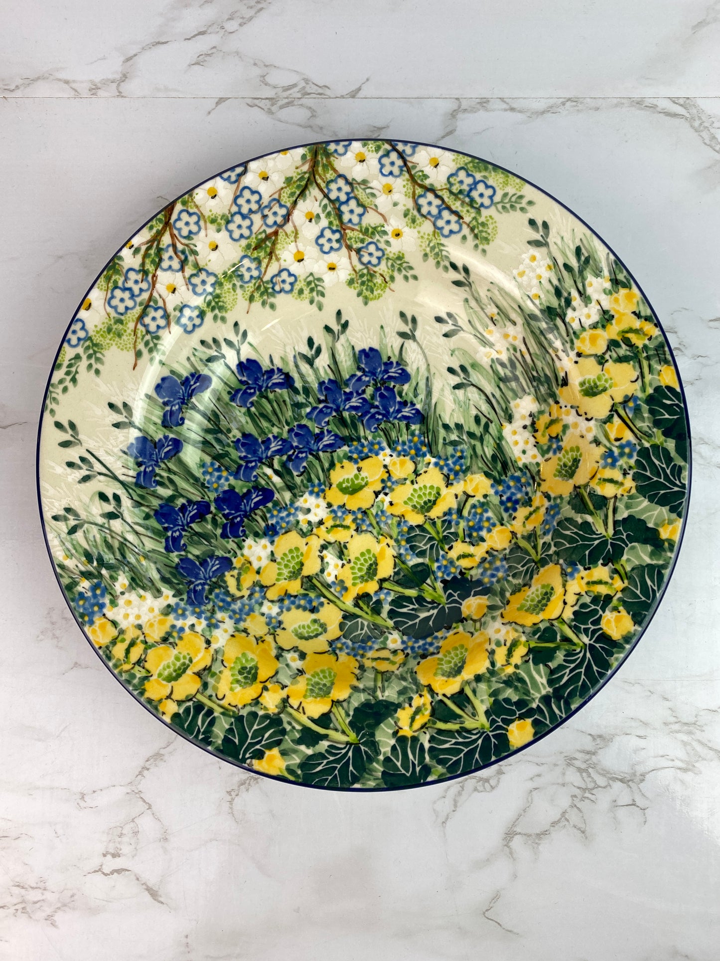 SALE Unikat Soup / Pasta Plate - Shape 14 - Pattern U4879