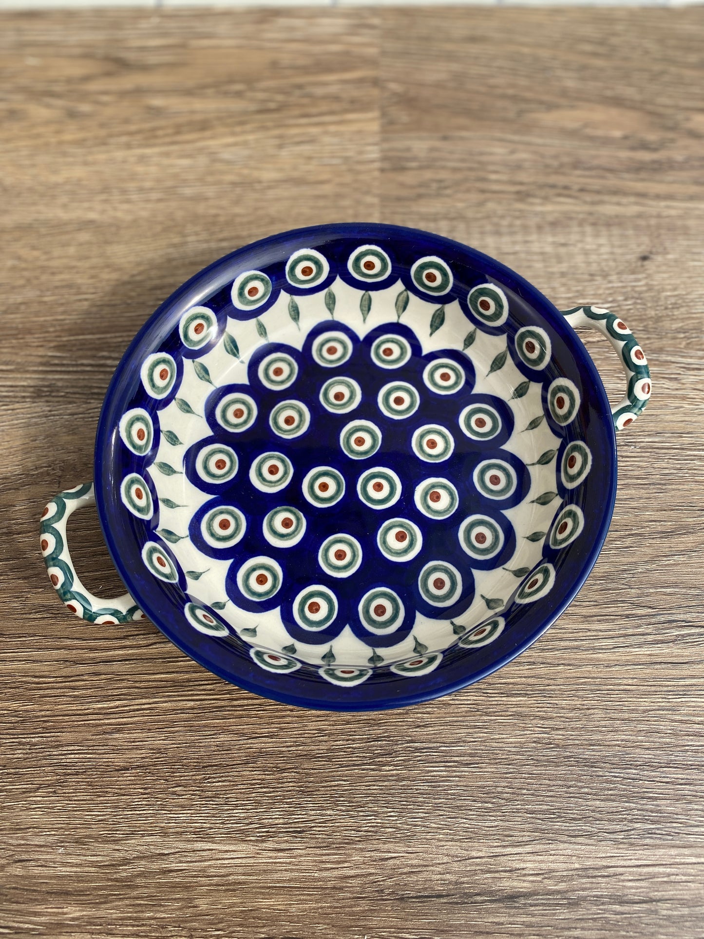 Small Round Baker with Handles - Shape C40 - Pattern 54