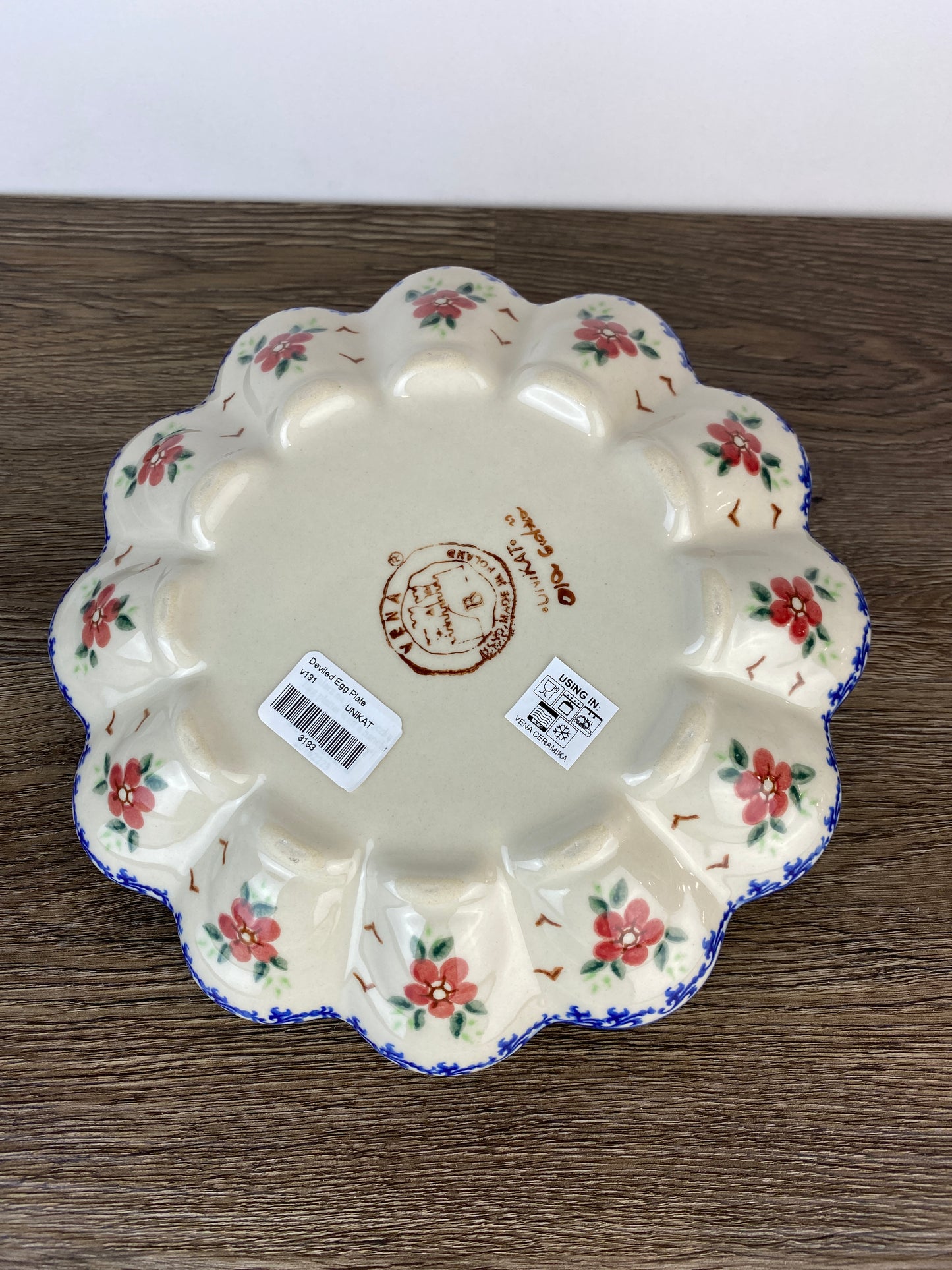 Unikat Egg Plate - Shape V131