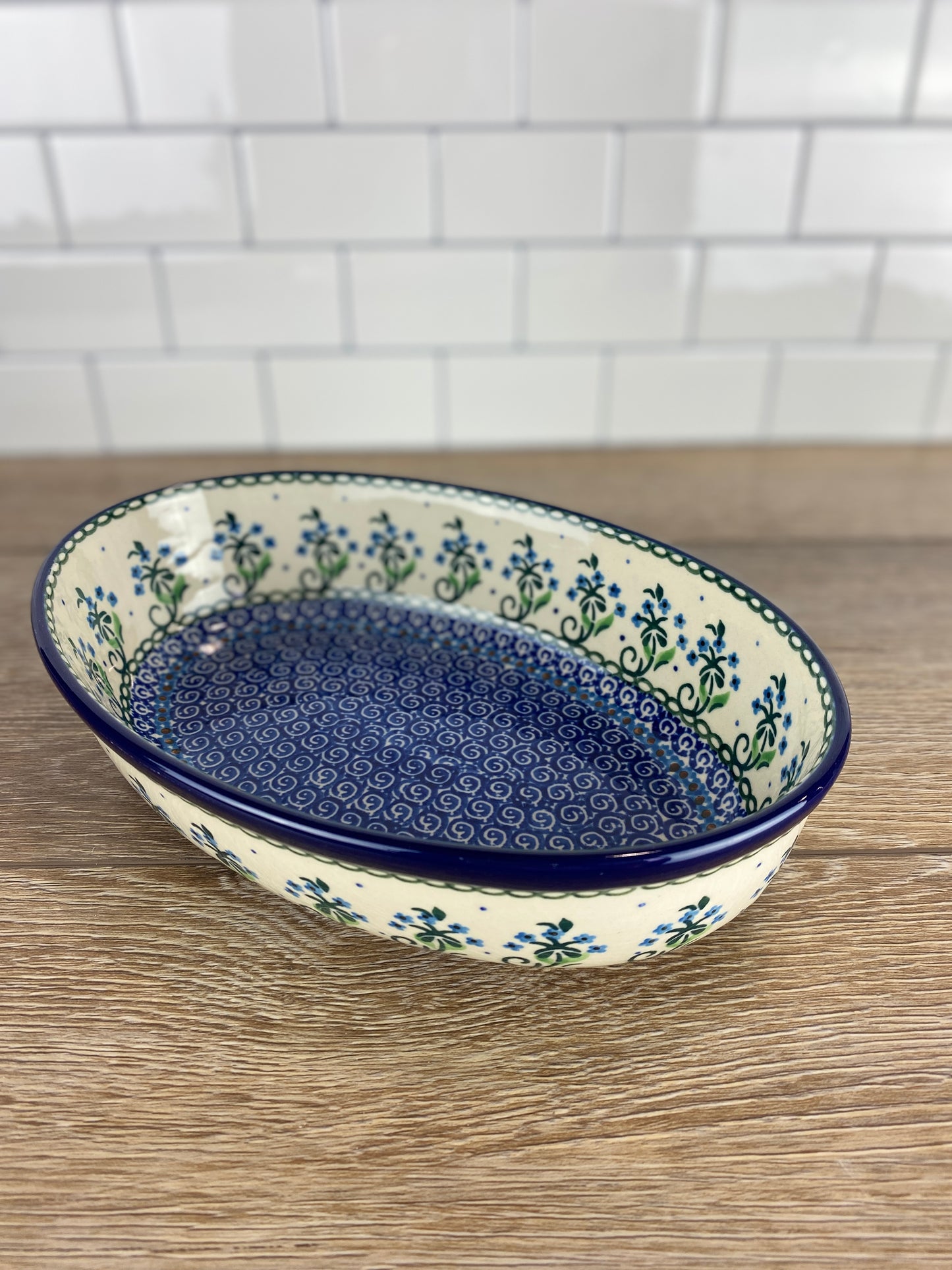 Small Unikat Oval Baker - Shape 299 - Pattern U1192