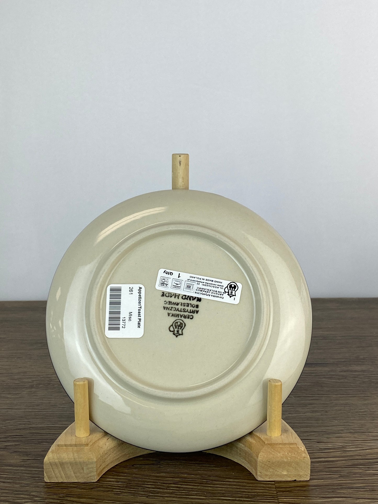 Toast Plate - Shape 261 - Pattern 1931