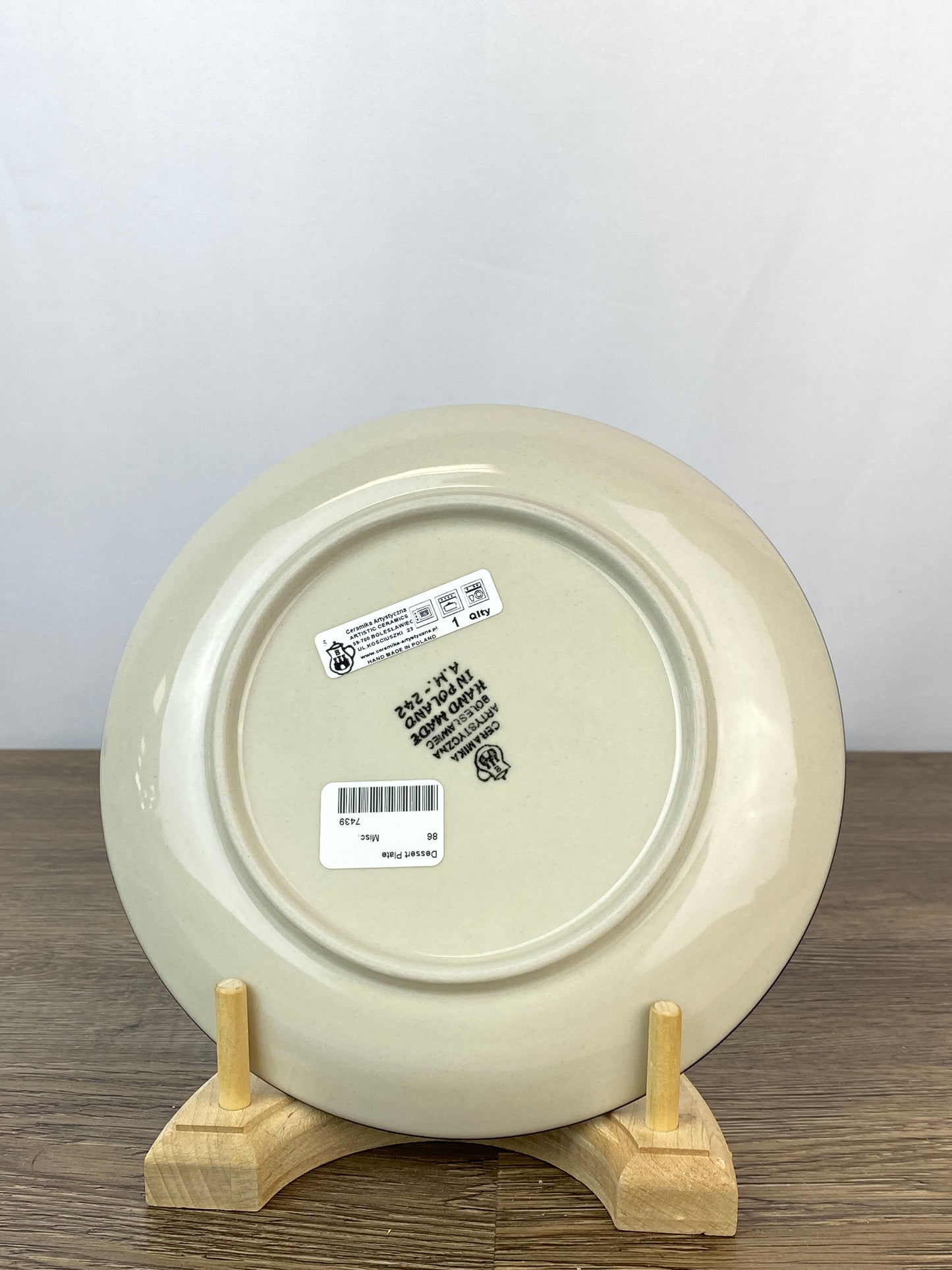 8” Dessert Plate - Shape 86 - Pattern 1121