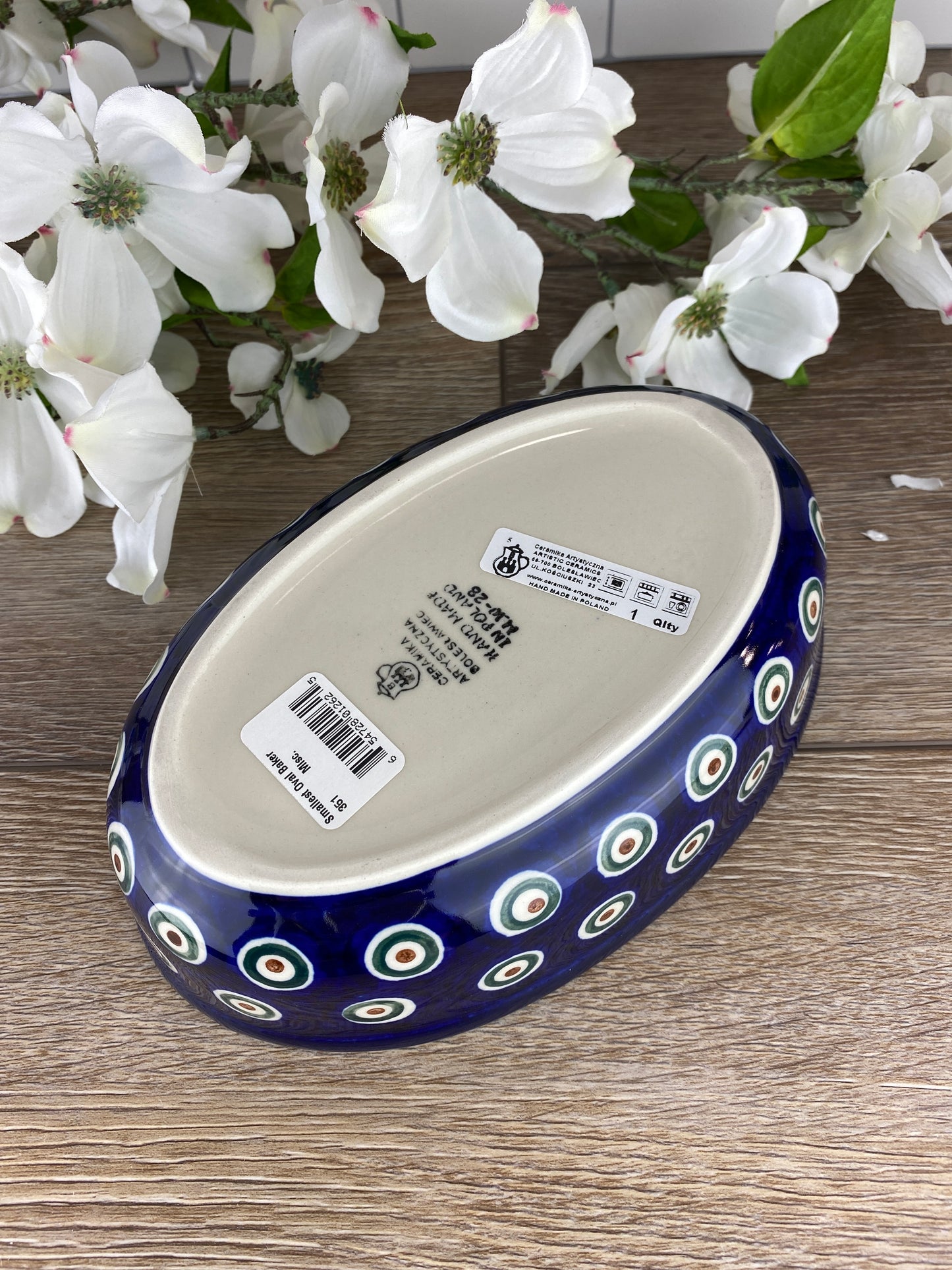 Smallest Oval Baker - Shape 351 - Pattern 54