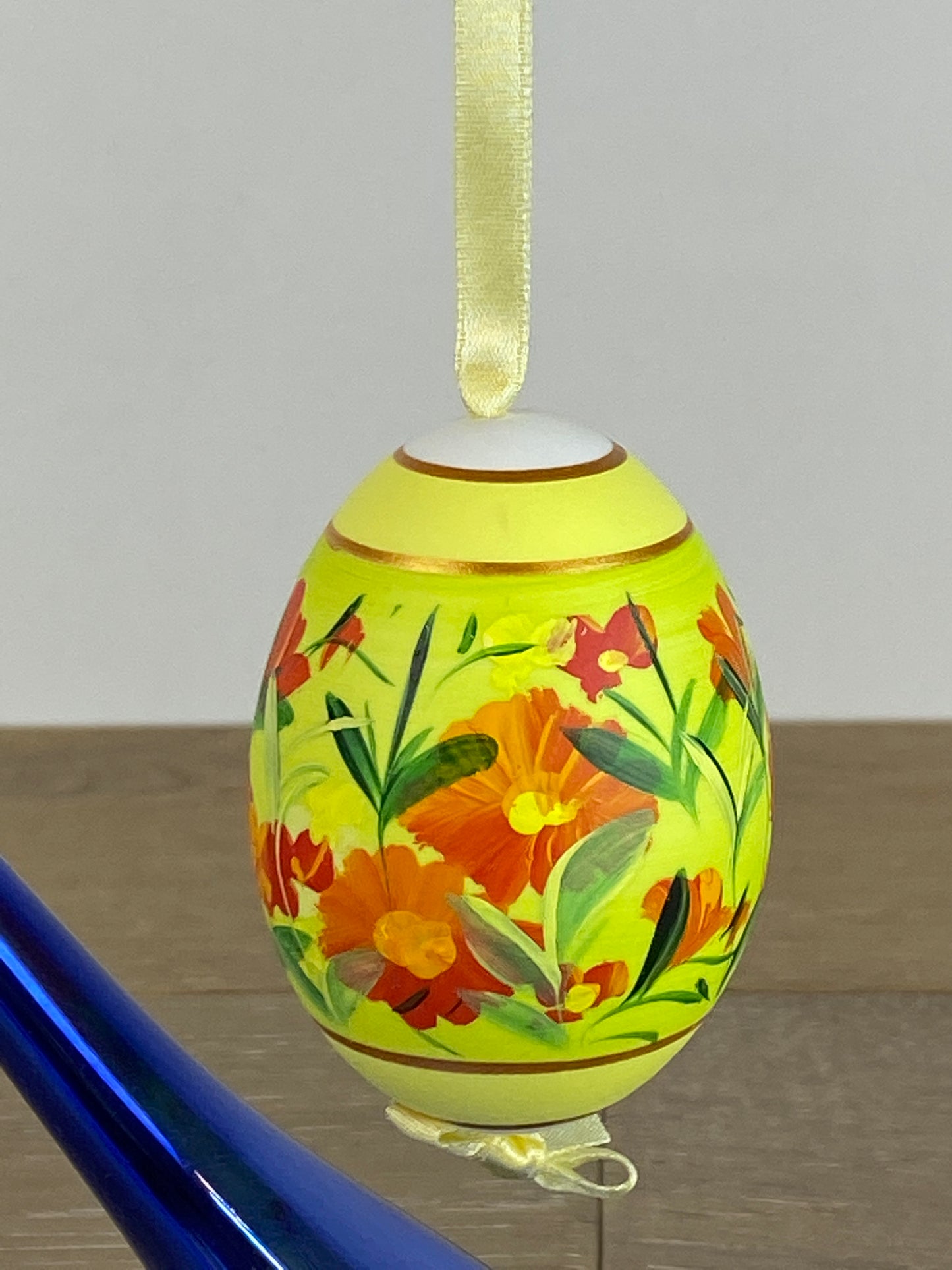 Hand Painted Blown Egg - N